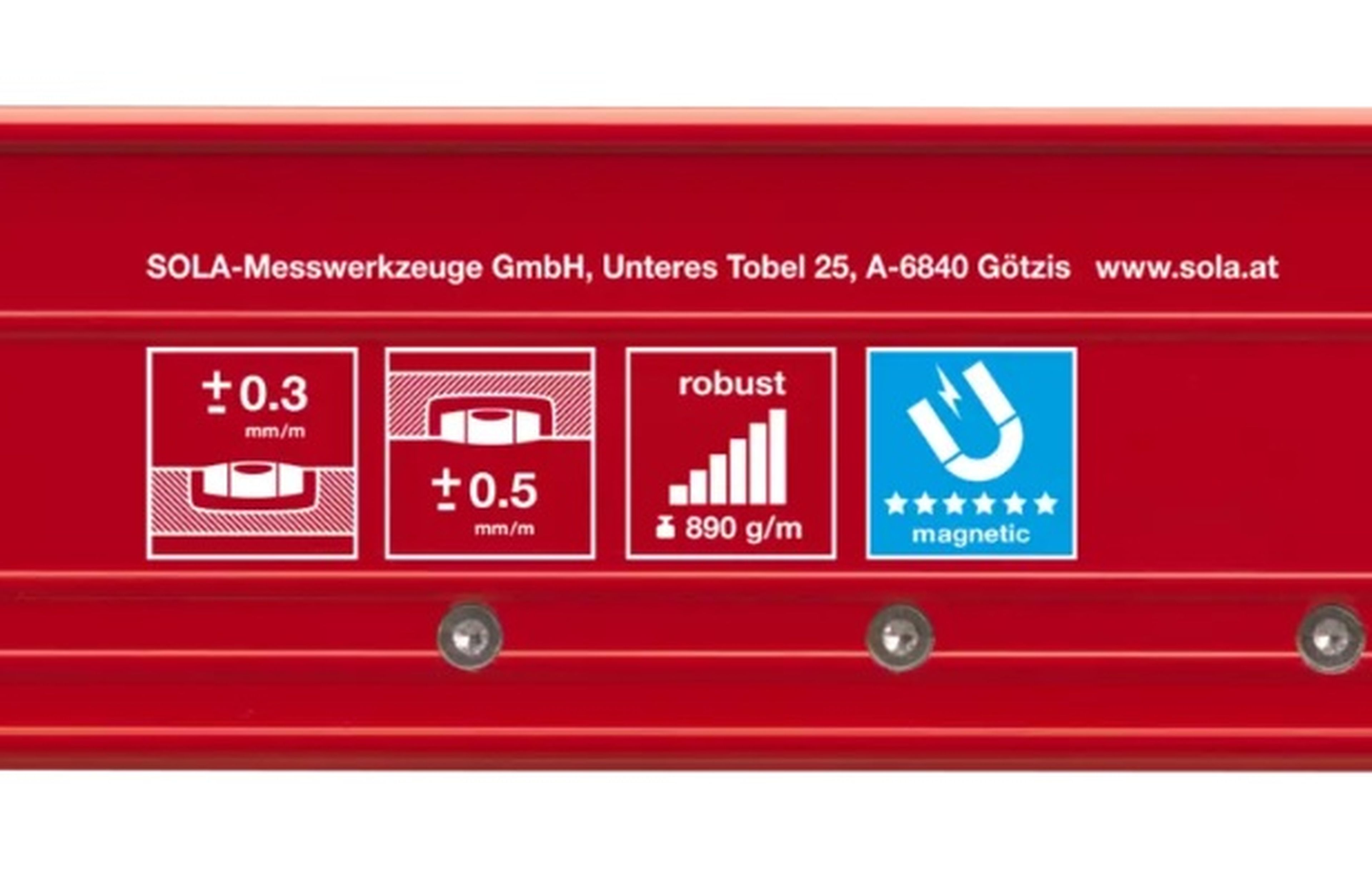 Niveau à bulle magnétique en aluminium Sola REDM3/60 Image 2