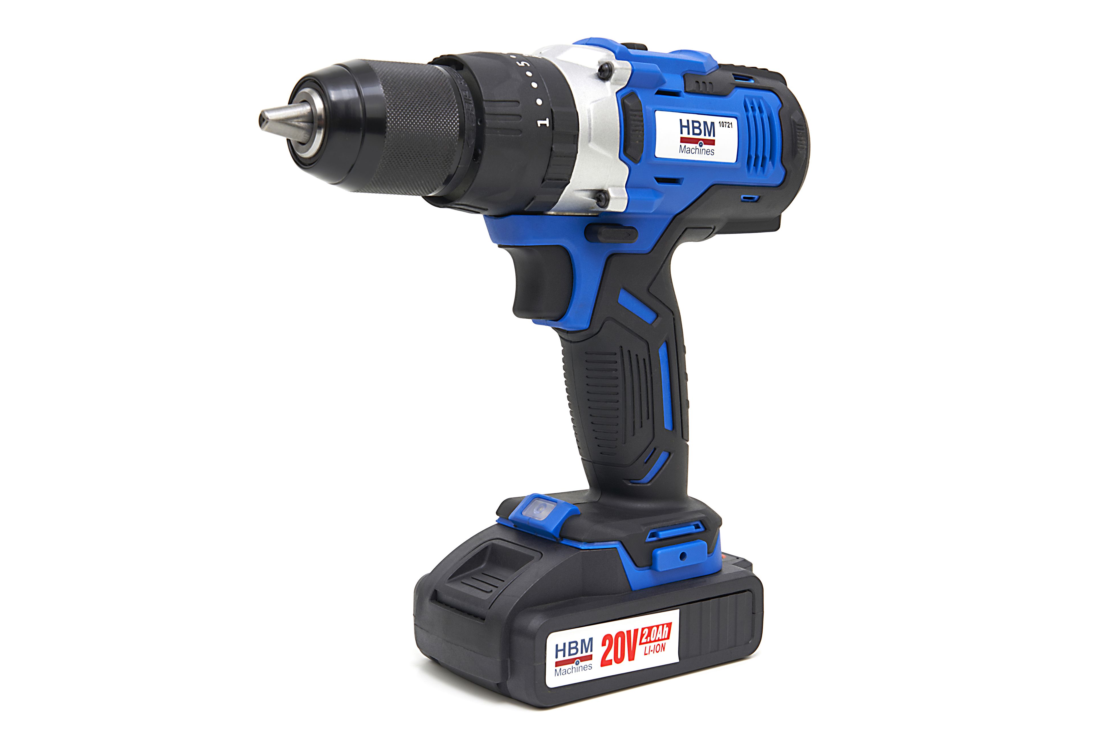 HBM 20V 2.0AH Accuboormachine met 100 Delige Accessoiresset Image 5