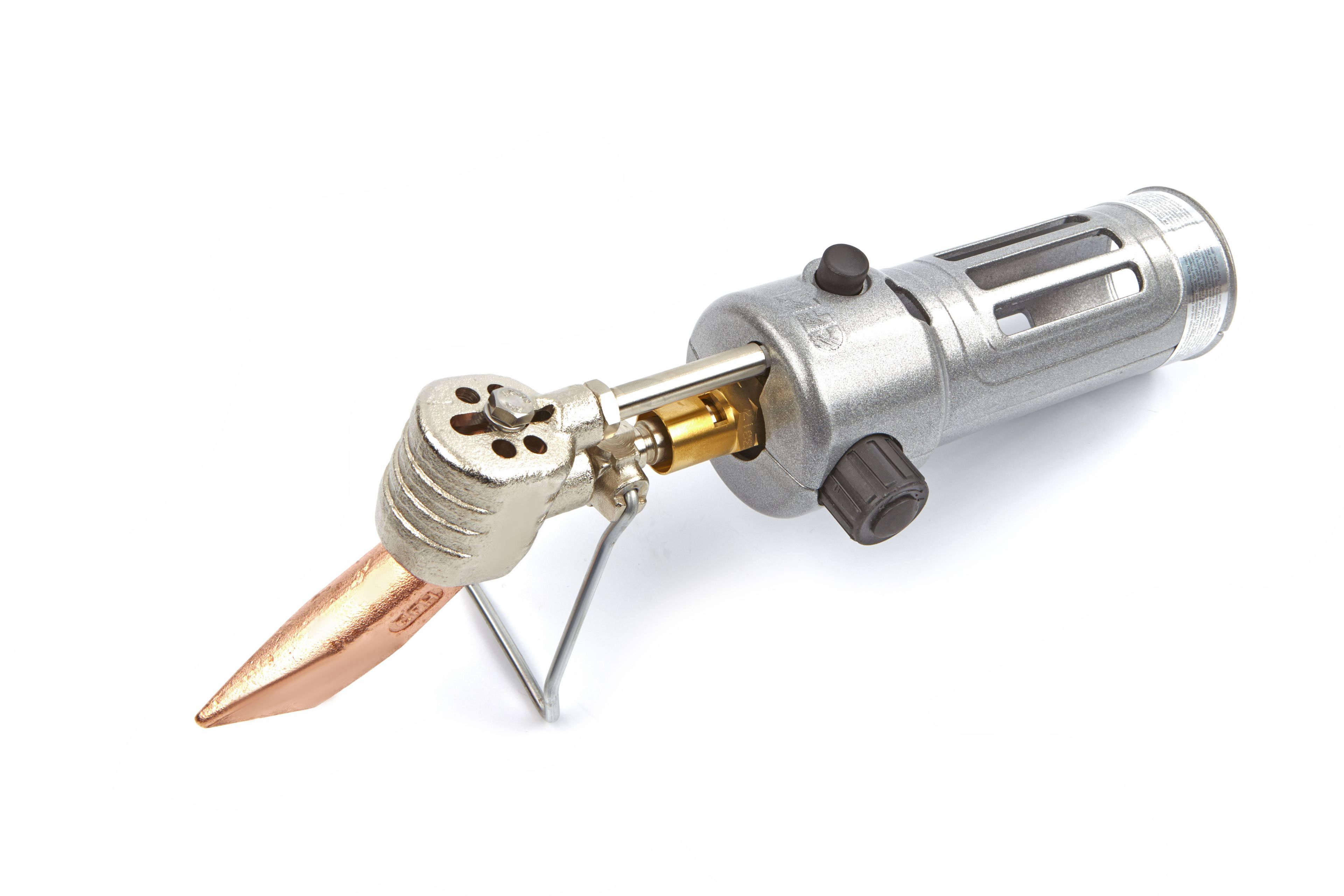 CFH Fer à souder professionnel, kit de soudage de gouttières PL 932 avec bidon de gaz Image 2