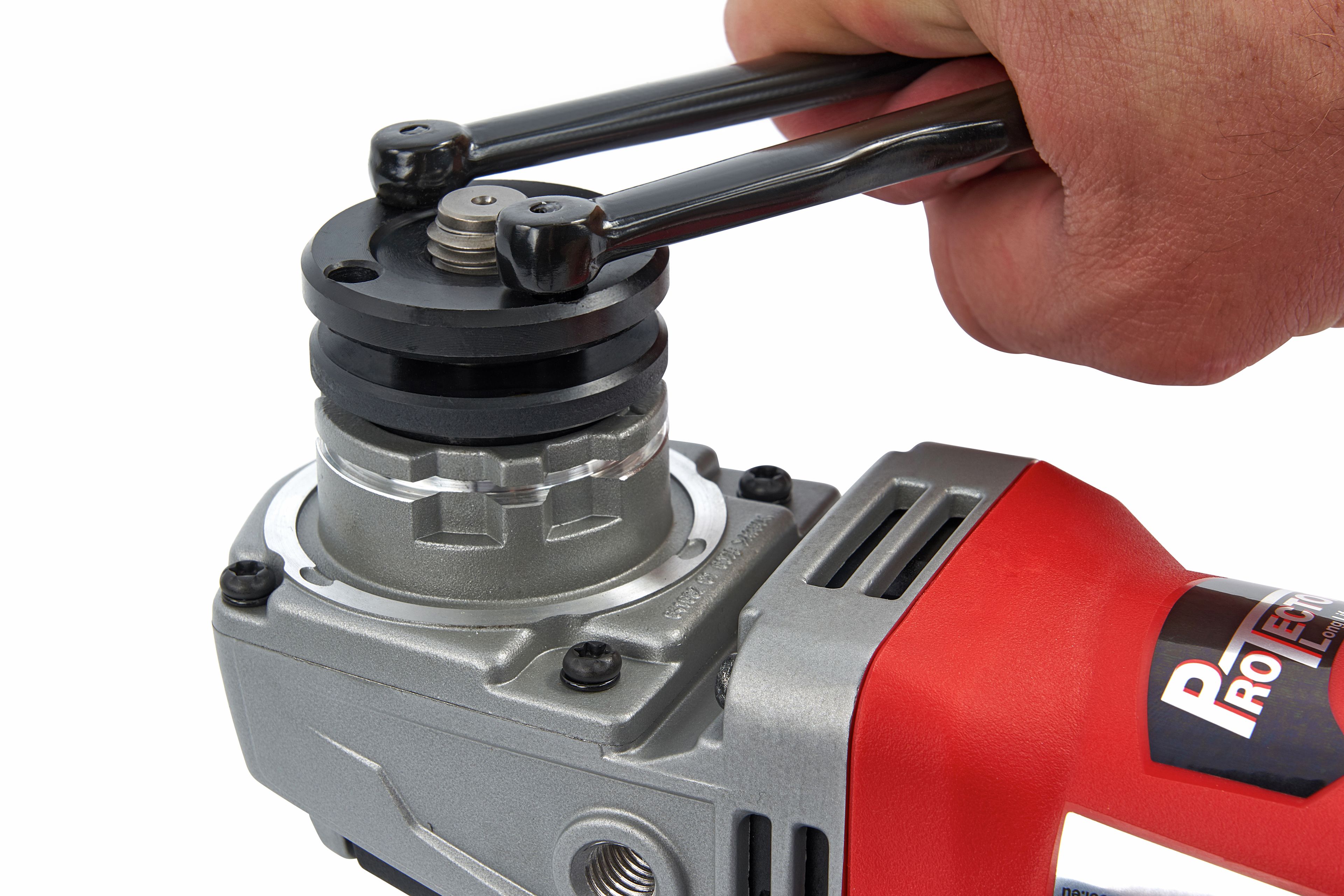 Llave de brida universal HBM, llave de varilla para amoladoras angulares de 15 a 80 mm