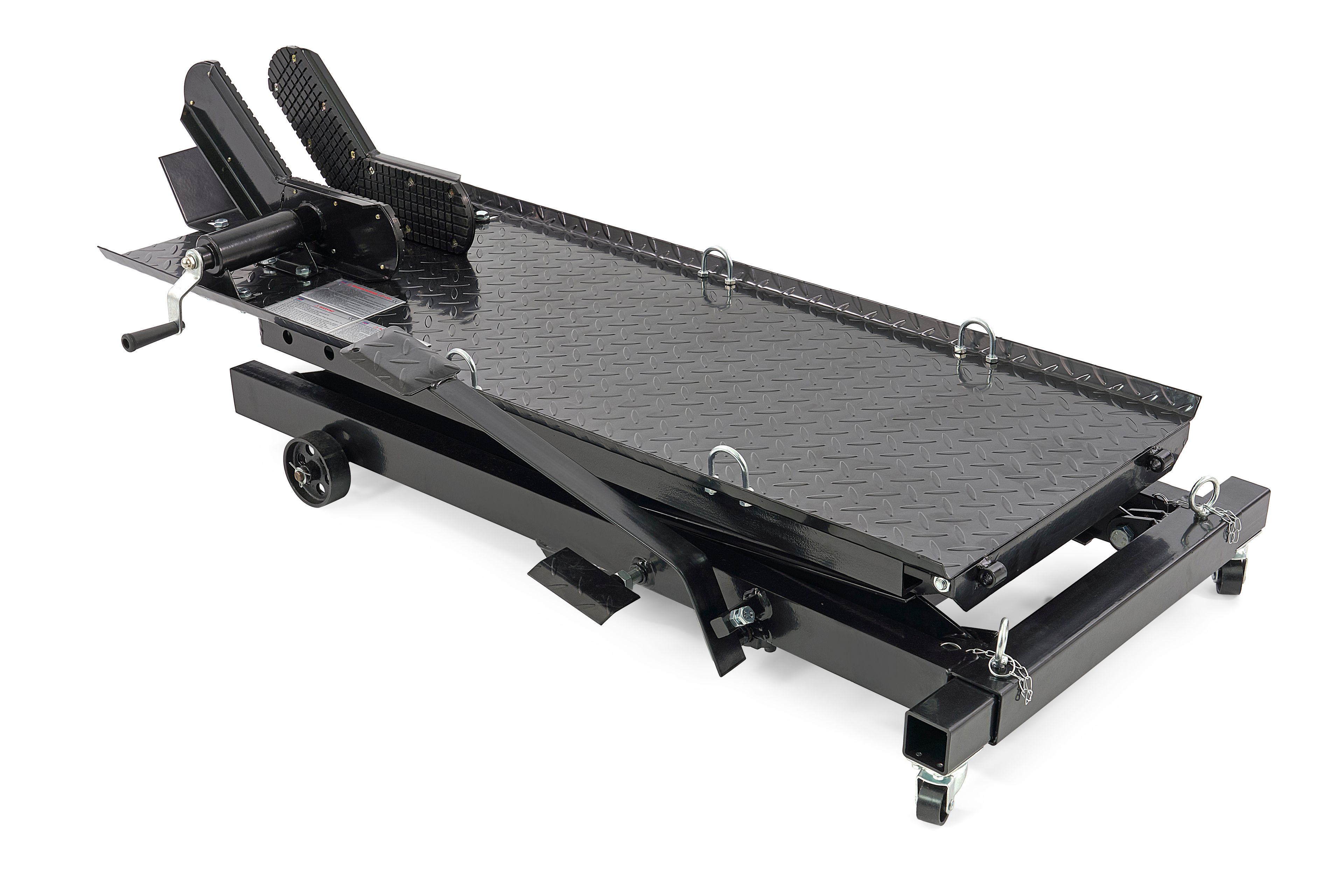 HBM Tavola sollevamento moto 360 kg – Nero Image 14