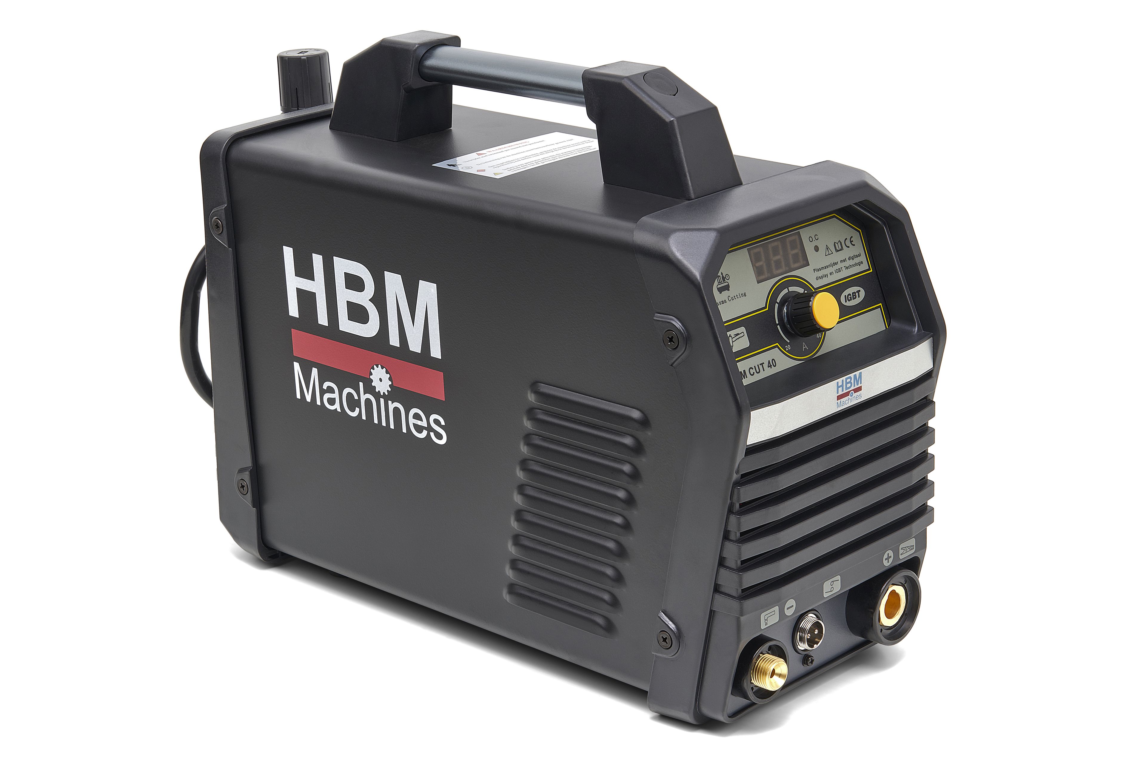 HBM CUT 40 Tagli plasma con display digitale e tecnologia IGBT nera Image 3