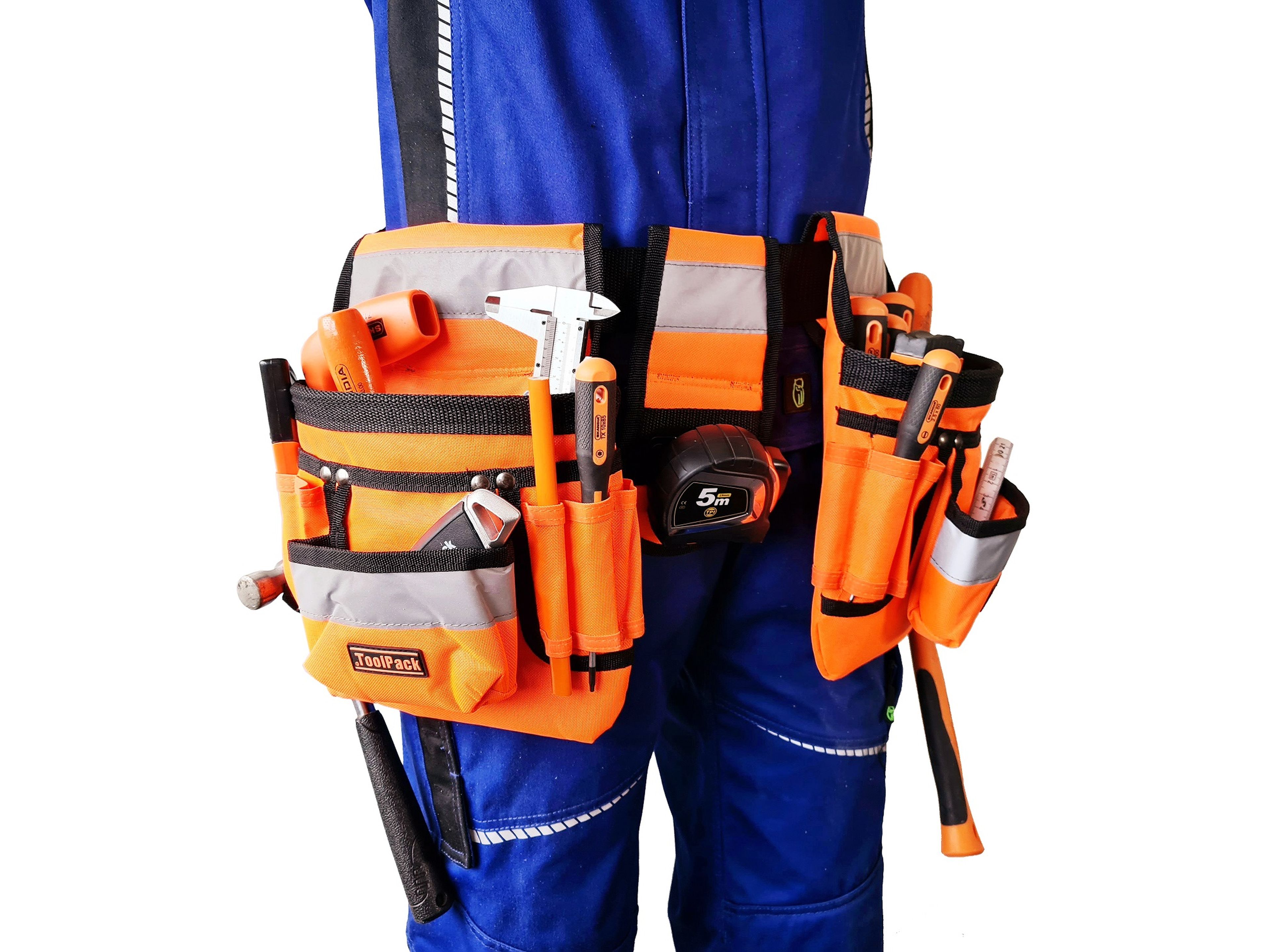 ToolPack Werkzeuggürtel doppelt Hi-Viz Image 3