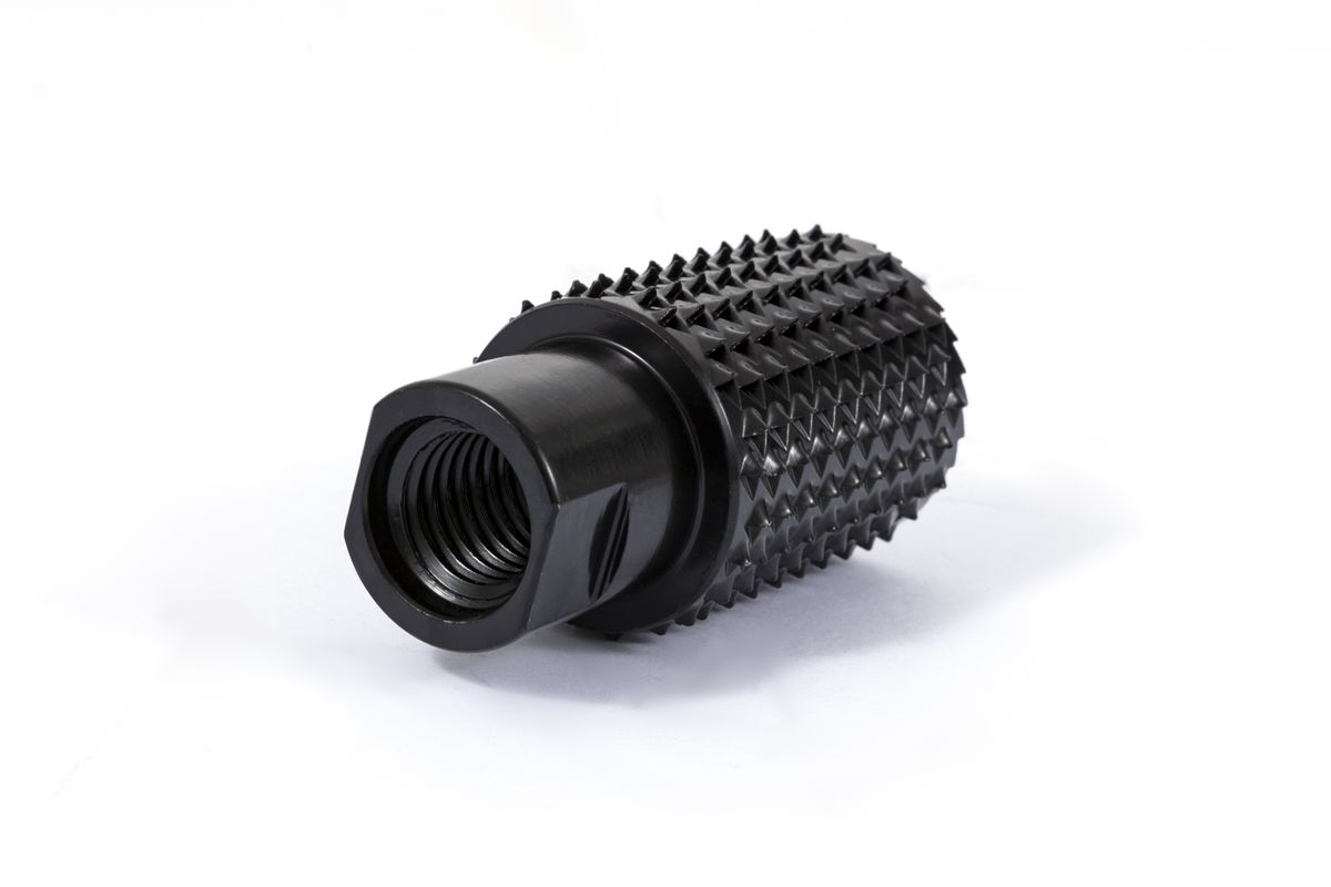 Raspador cilíndrico HBM de 30 mm para amoladora angular