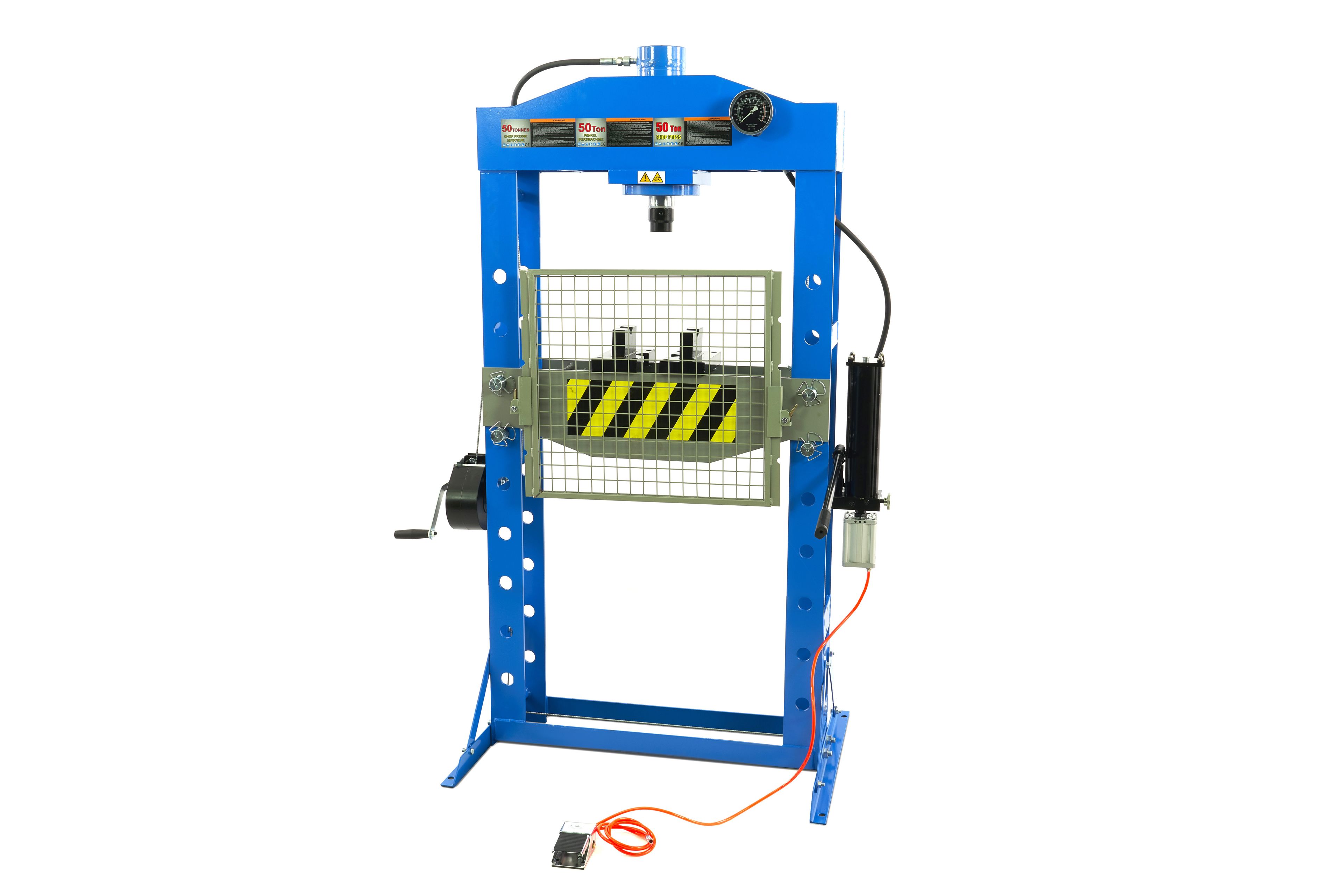 Presse professionnelle de cadre / presse d'atelier de HBM 50 tonnes avec support de sécurité