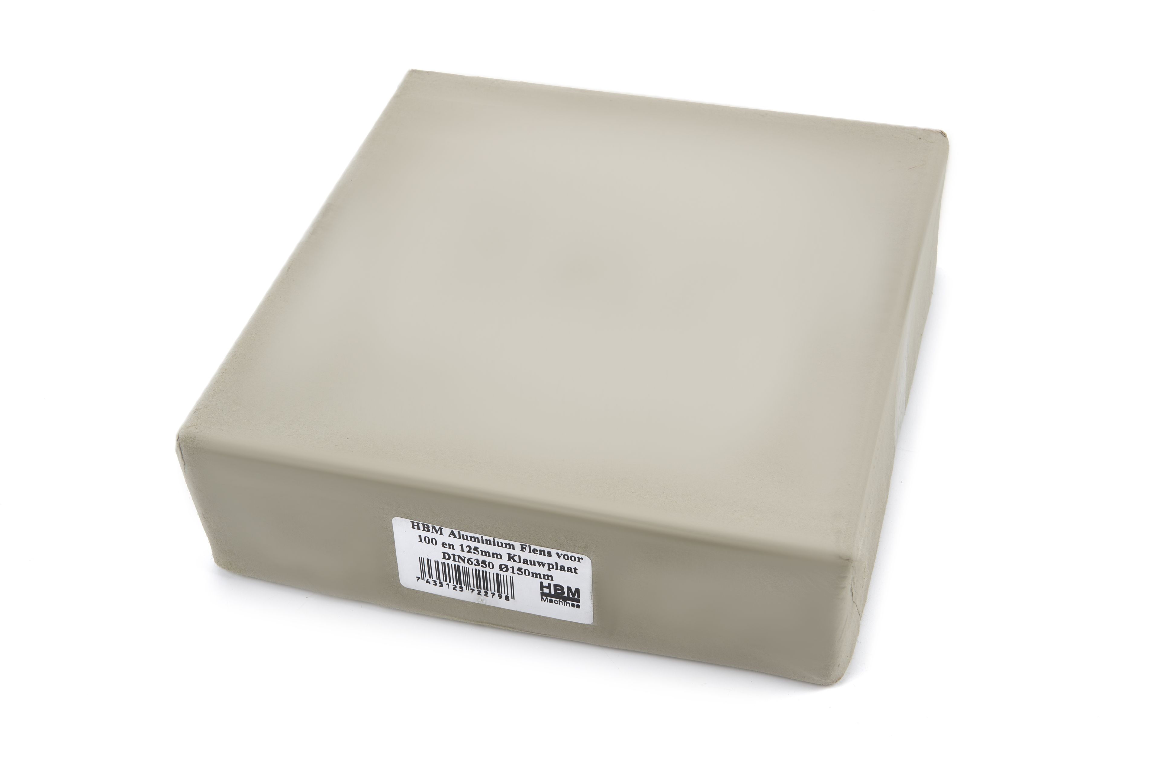 HBM Aluminium-Flansch für 100 und 125 mm Spannfutter DIN 6350 Image 5