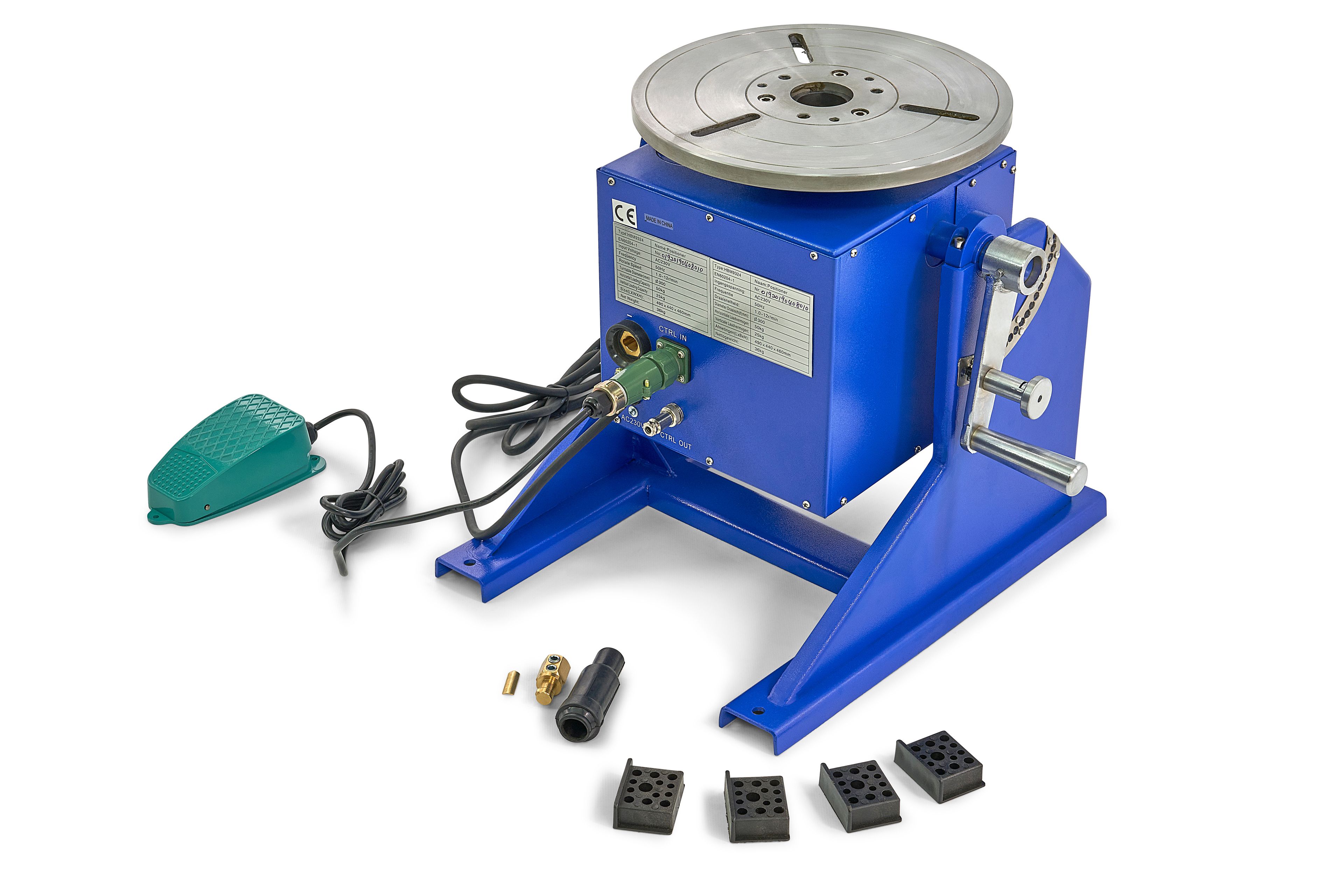 HBM Positionneur de soudage avec plateau rotatif motorisé 50 kg Image 8