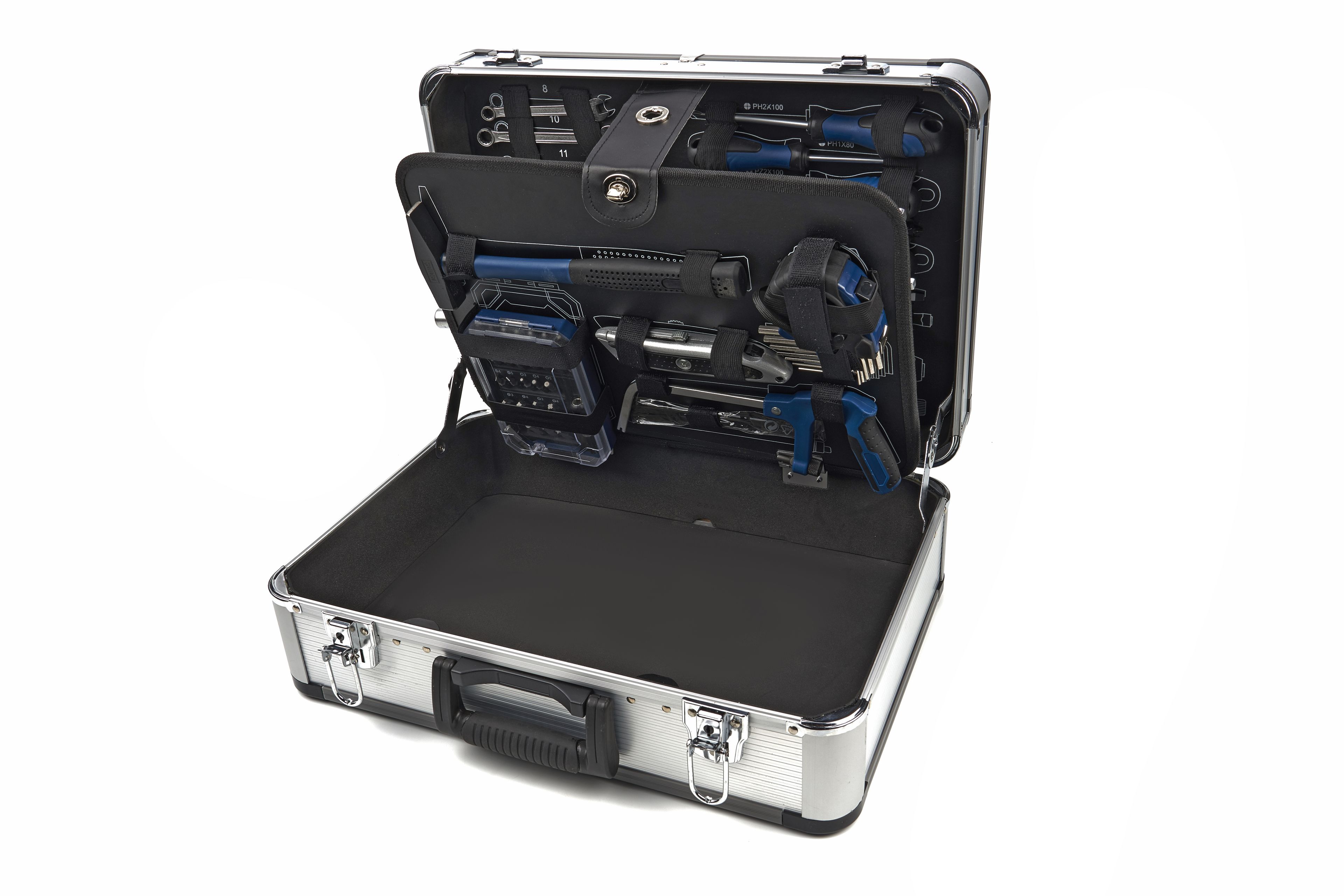 Scheppach TB150 Valigia degli Attrezzi Completa da 101 Pezzi Image 2