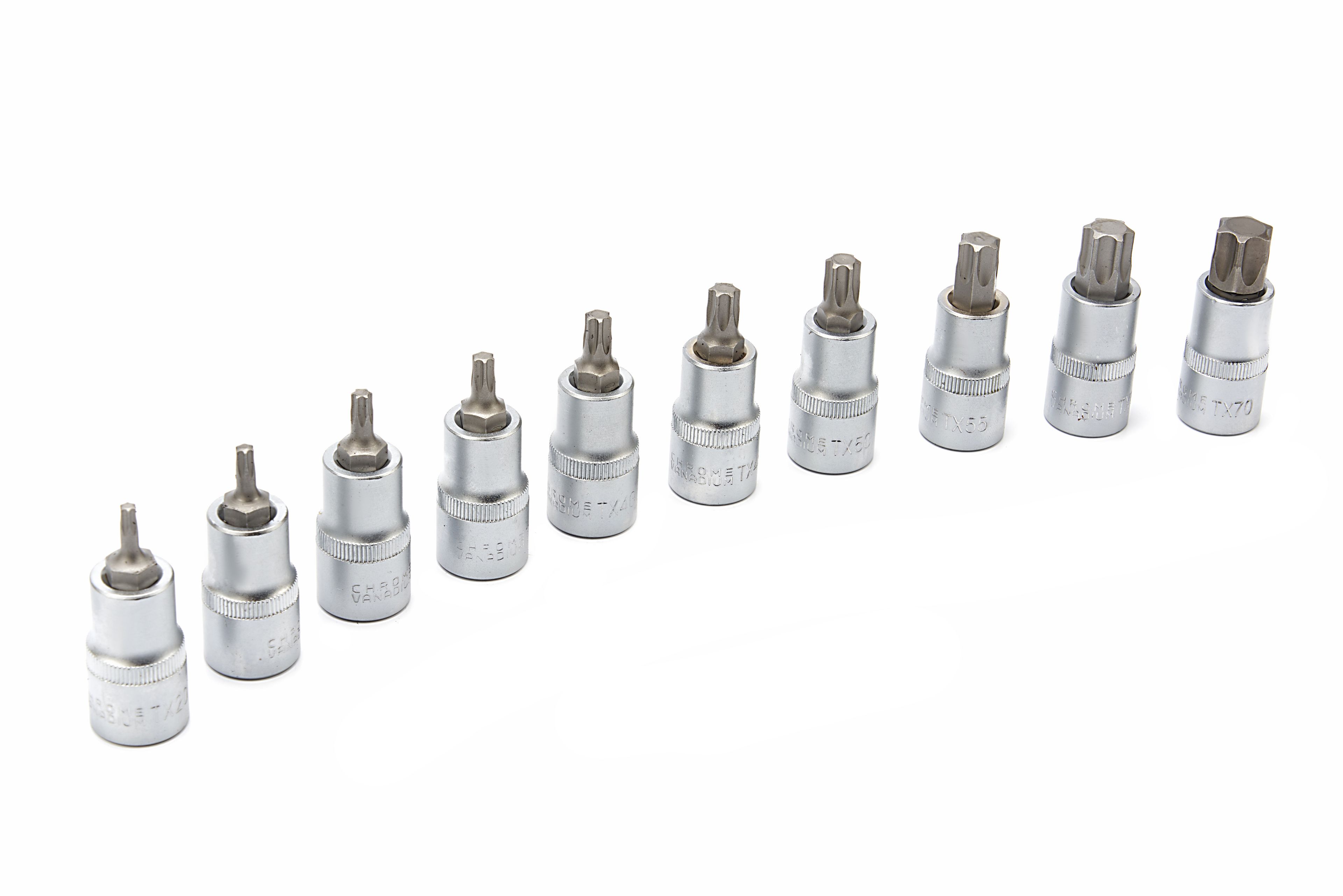 HBM Coffret de douilles TORX 10 pièces 1/2 pouce Image 2