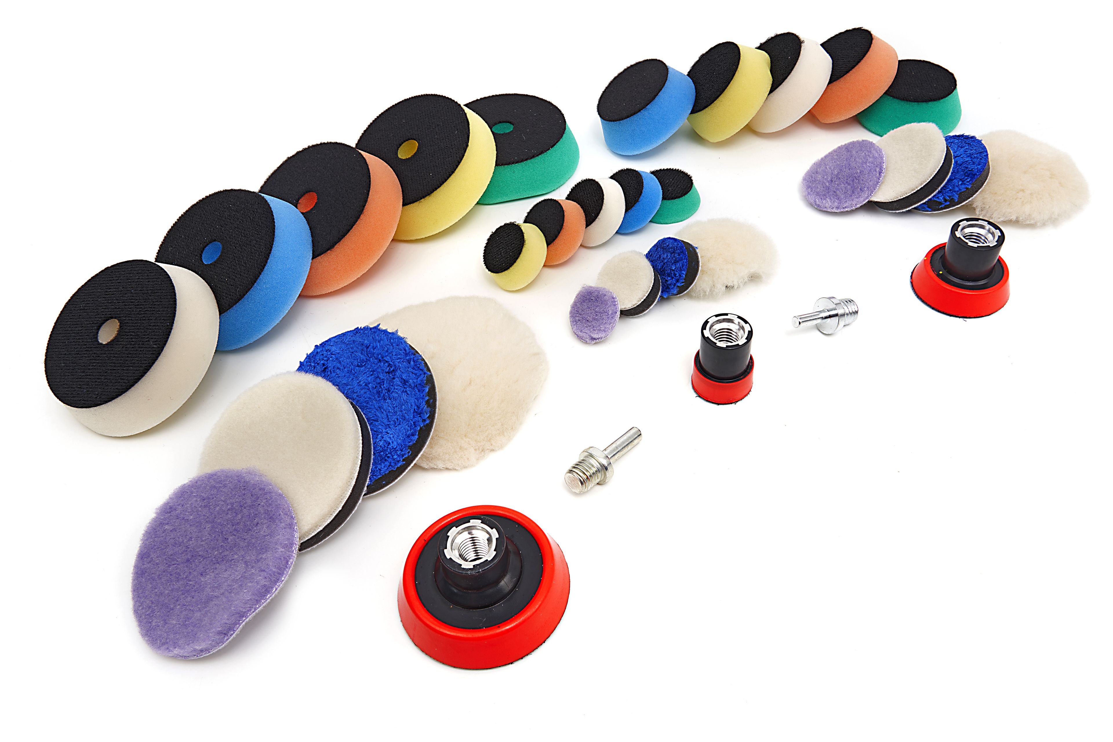 Set di lucidatura HBM da 32 pezzi con attacco M14 e 6 mm Image 2