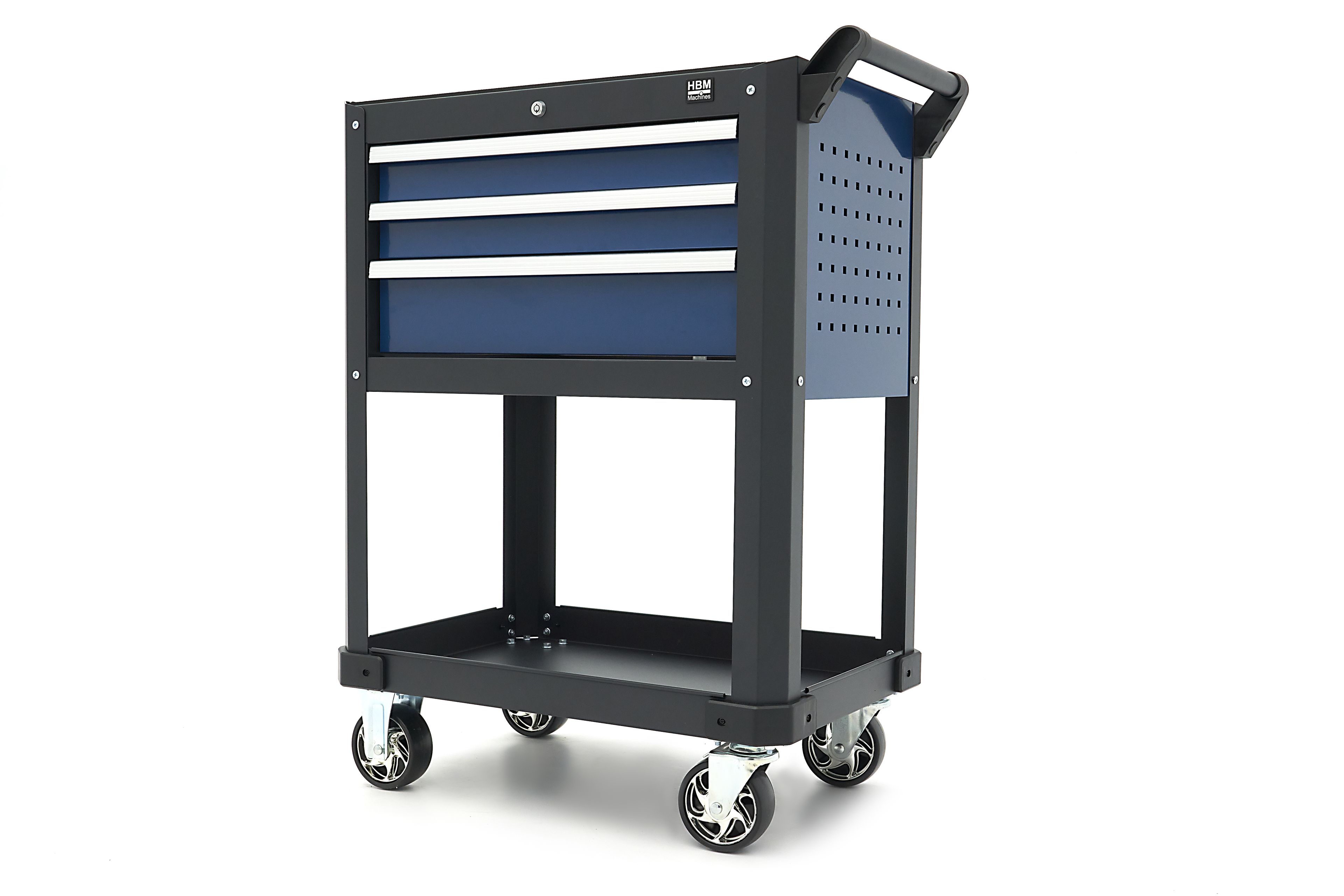 HBM Werkzeugwagen mit 3 Schubladen, blau Image 3
