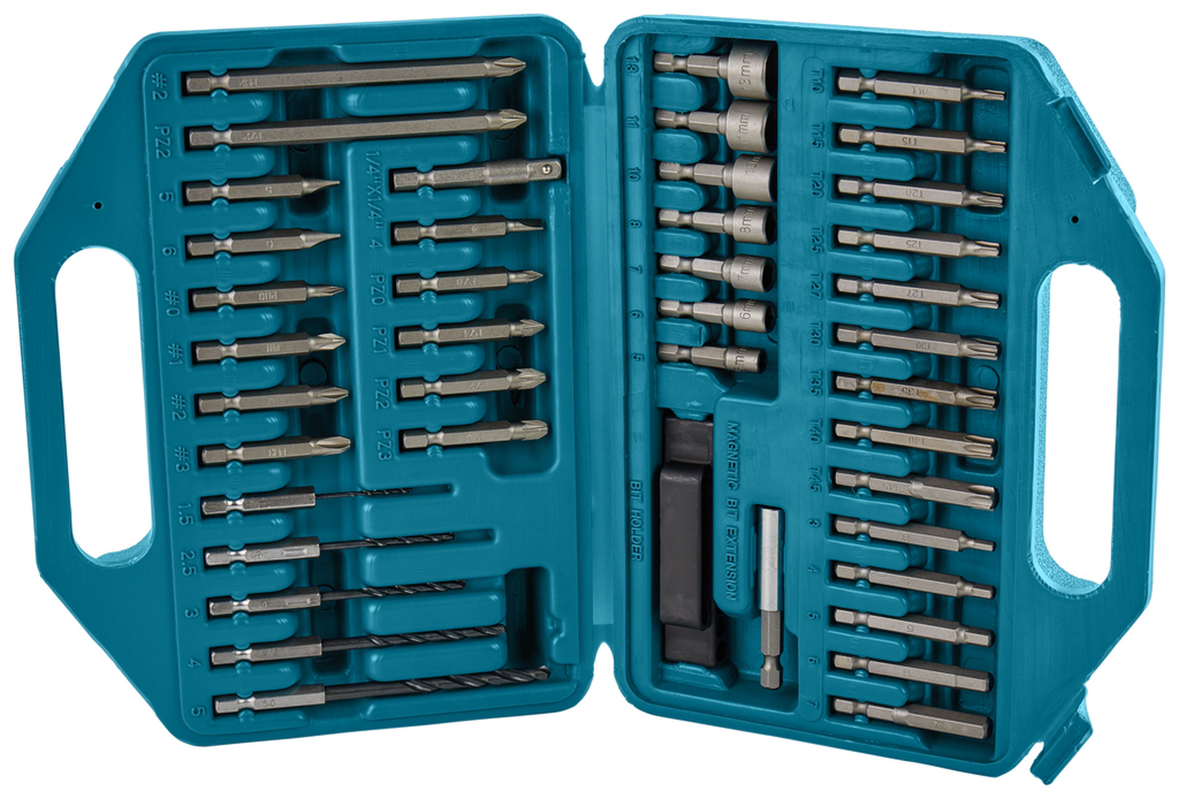Set di punte per trapano e avvitatore Makita da 42 pezzi P-45272 Image 5