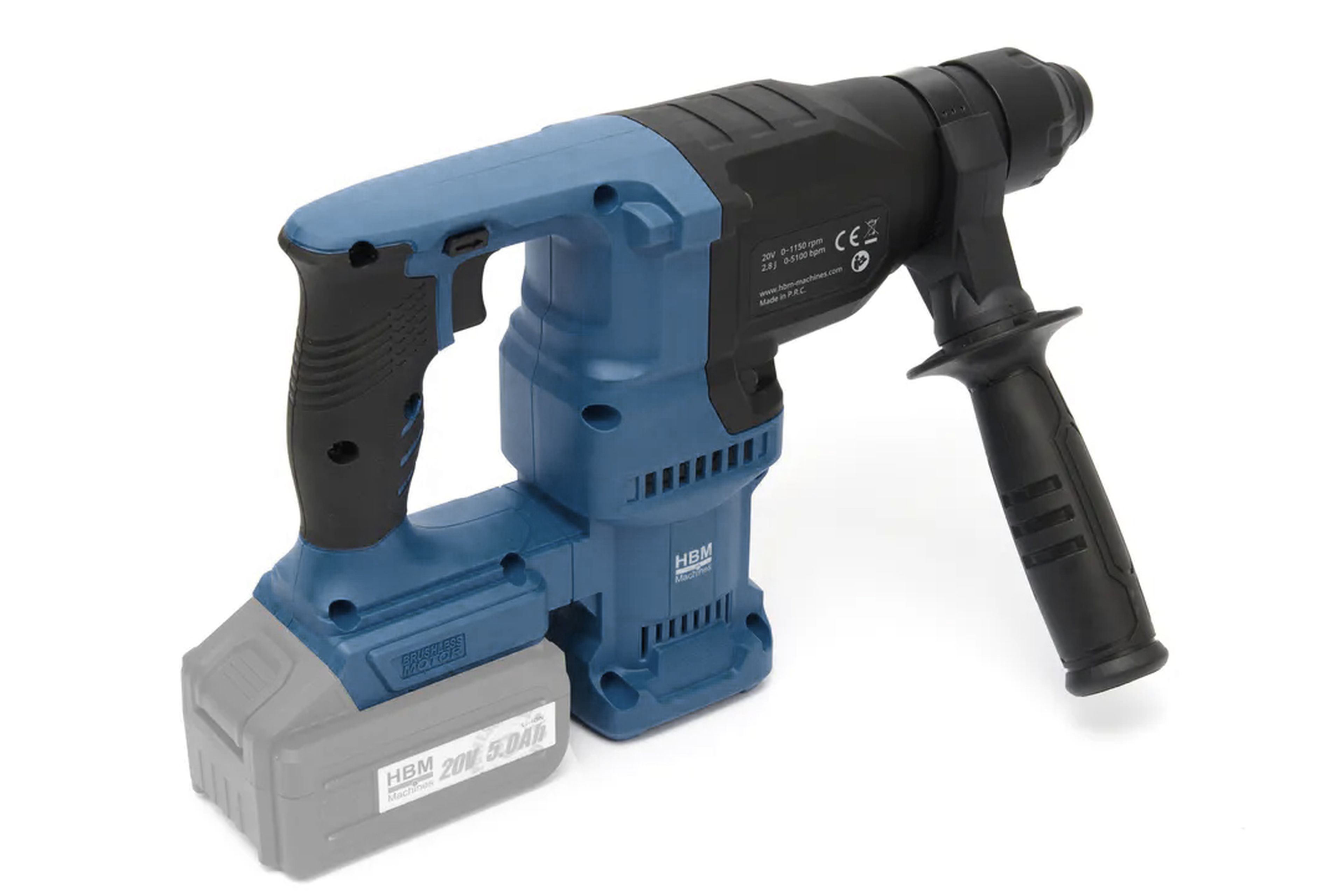 Martillo perforador HBM SDS plus 20 Volt Image 3