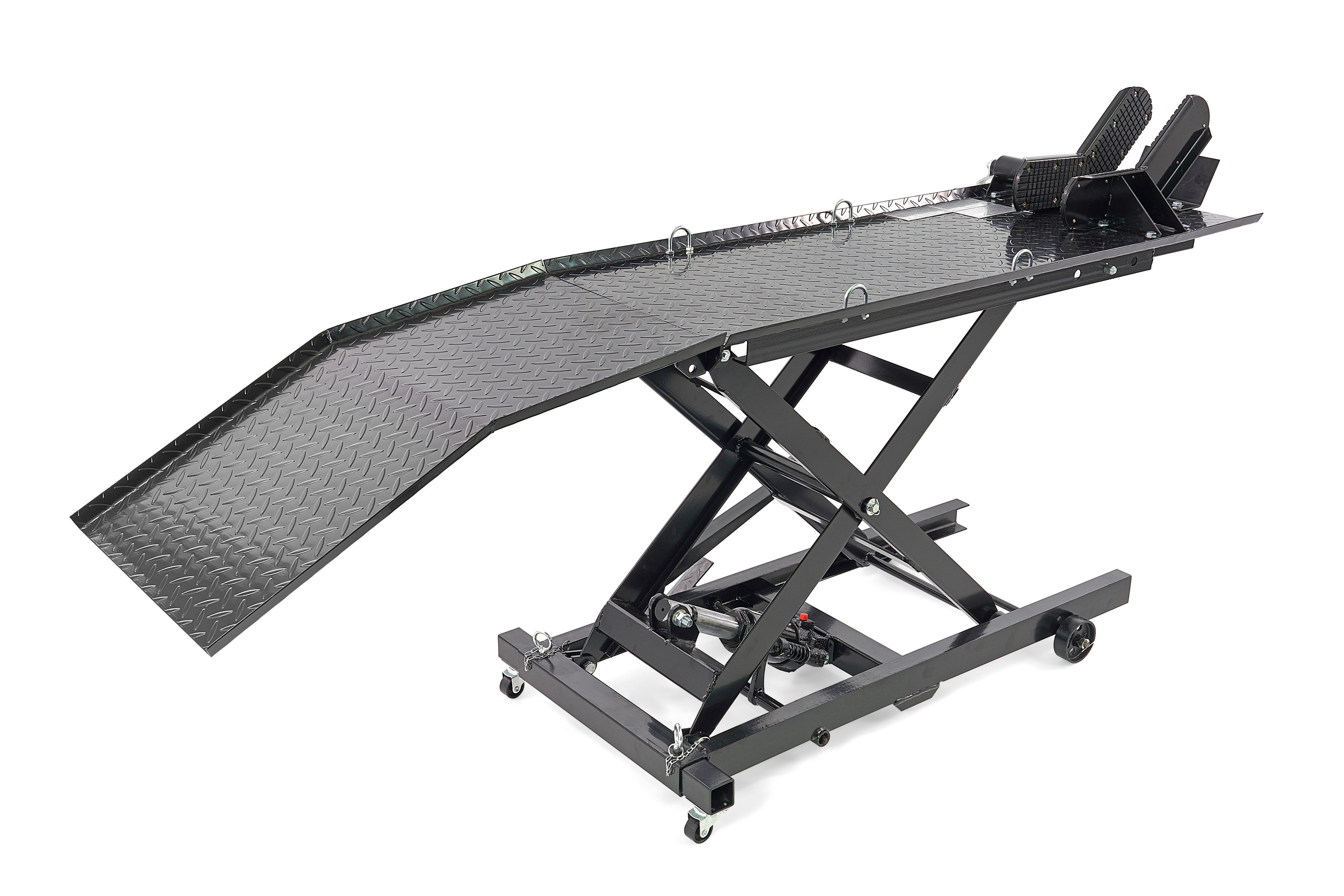 HBM Tavola sollevamento moto 360 kg – Nero Image 4
