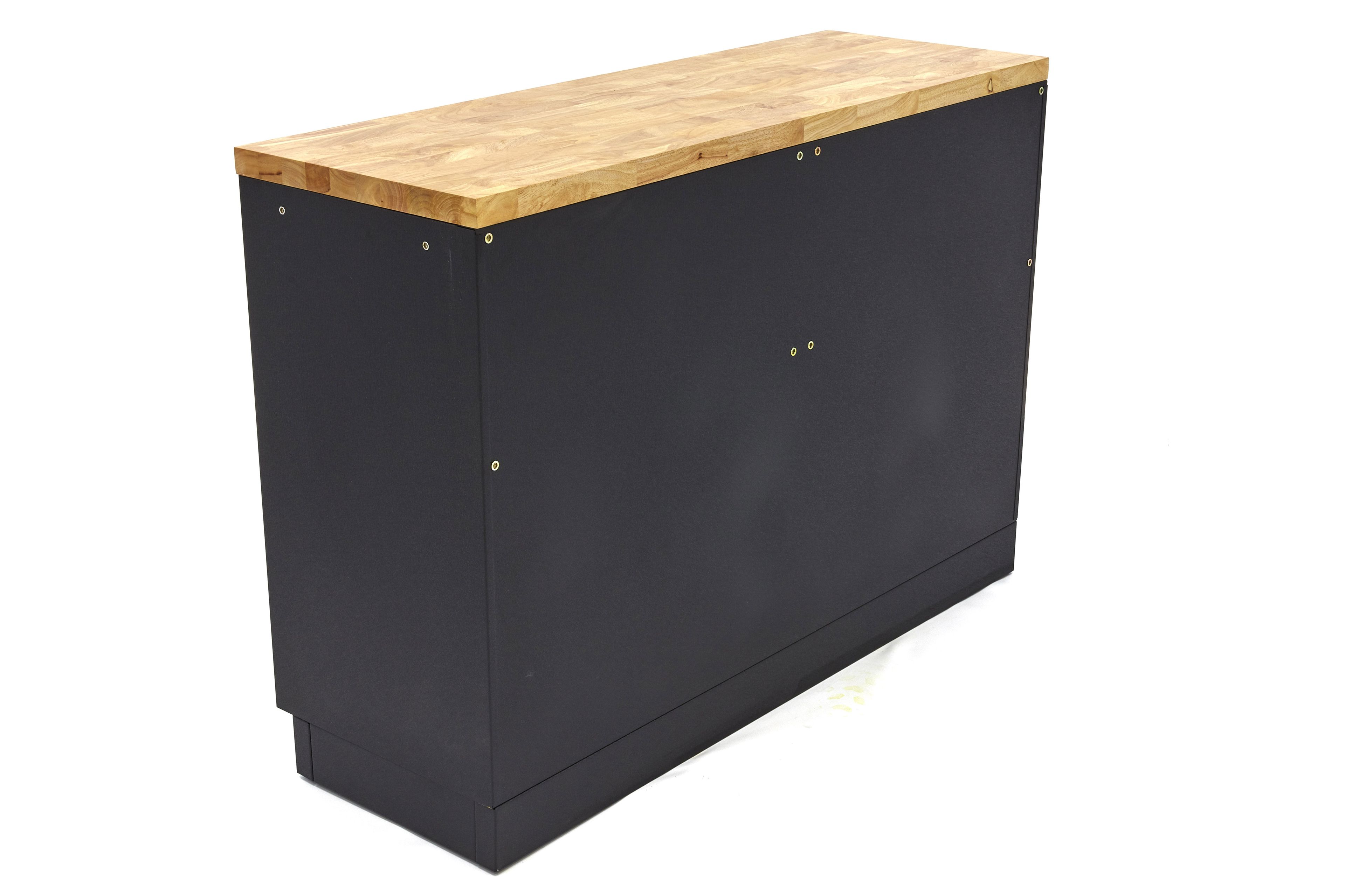 HBM 7 cassetti 132 cm. Armadio portautensili professionale, banco da lavoro con porta per attrezzatura da officina Image 5