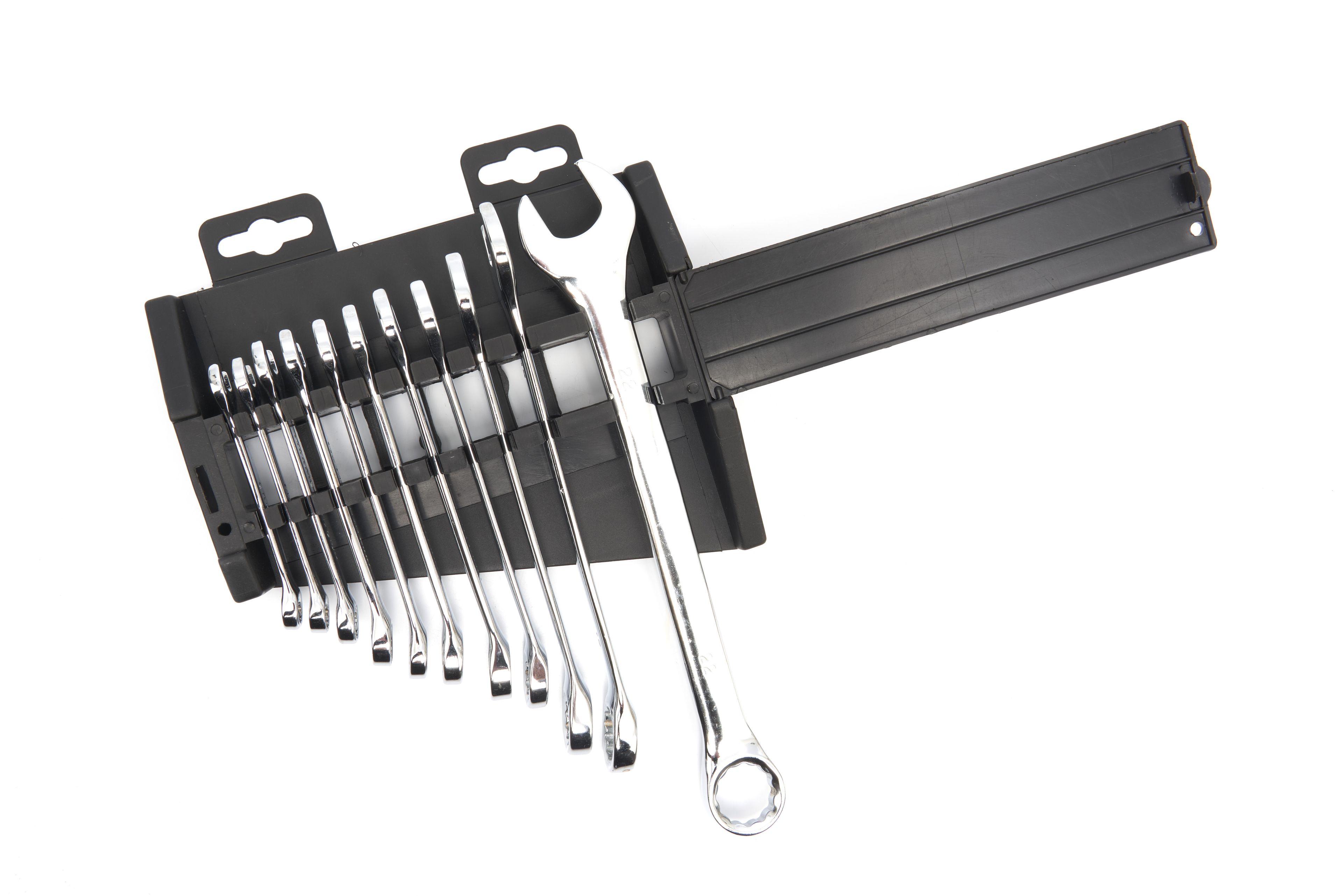 HBM metrischer Maul- und Ringschlüsselsatz, 11-teilig Image 3