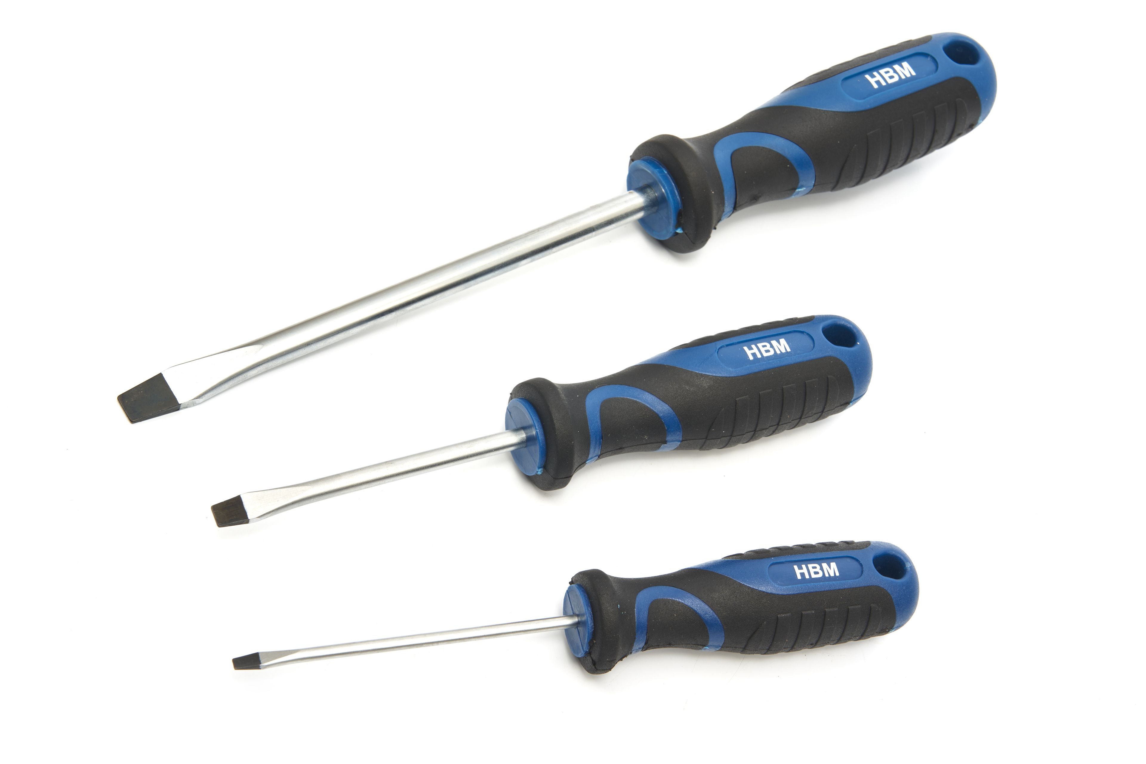 HBM soft grip schroevendraaier-, dopsleutel-, bitset 100-delig Image 6