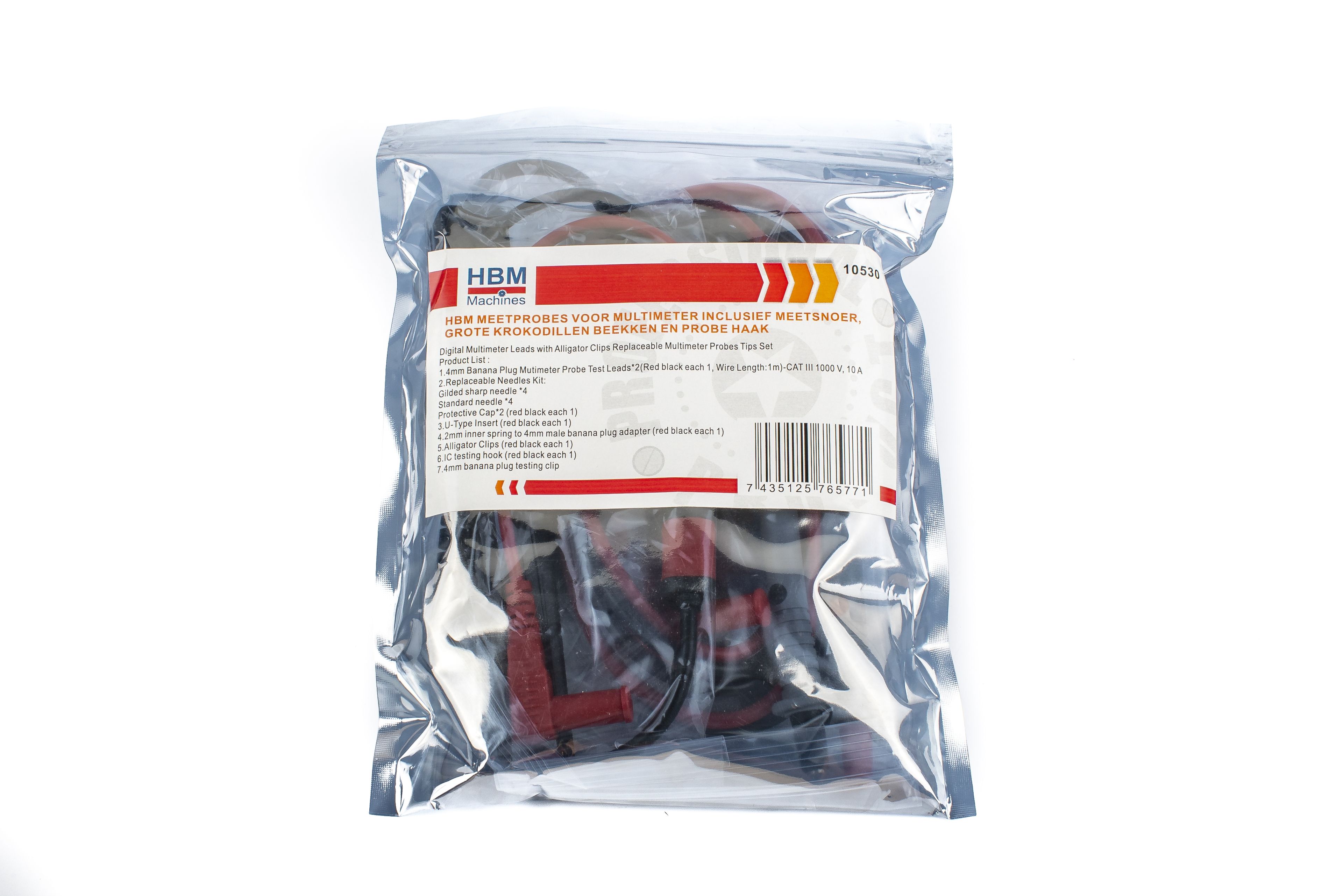 HBM meetprobesset voor multimeter 21-delig Image 3