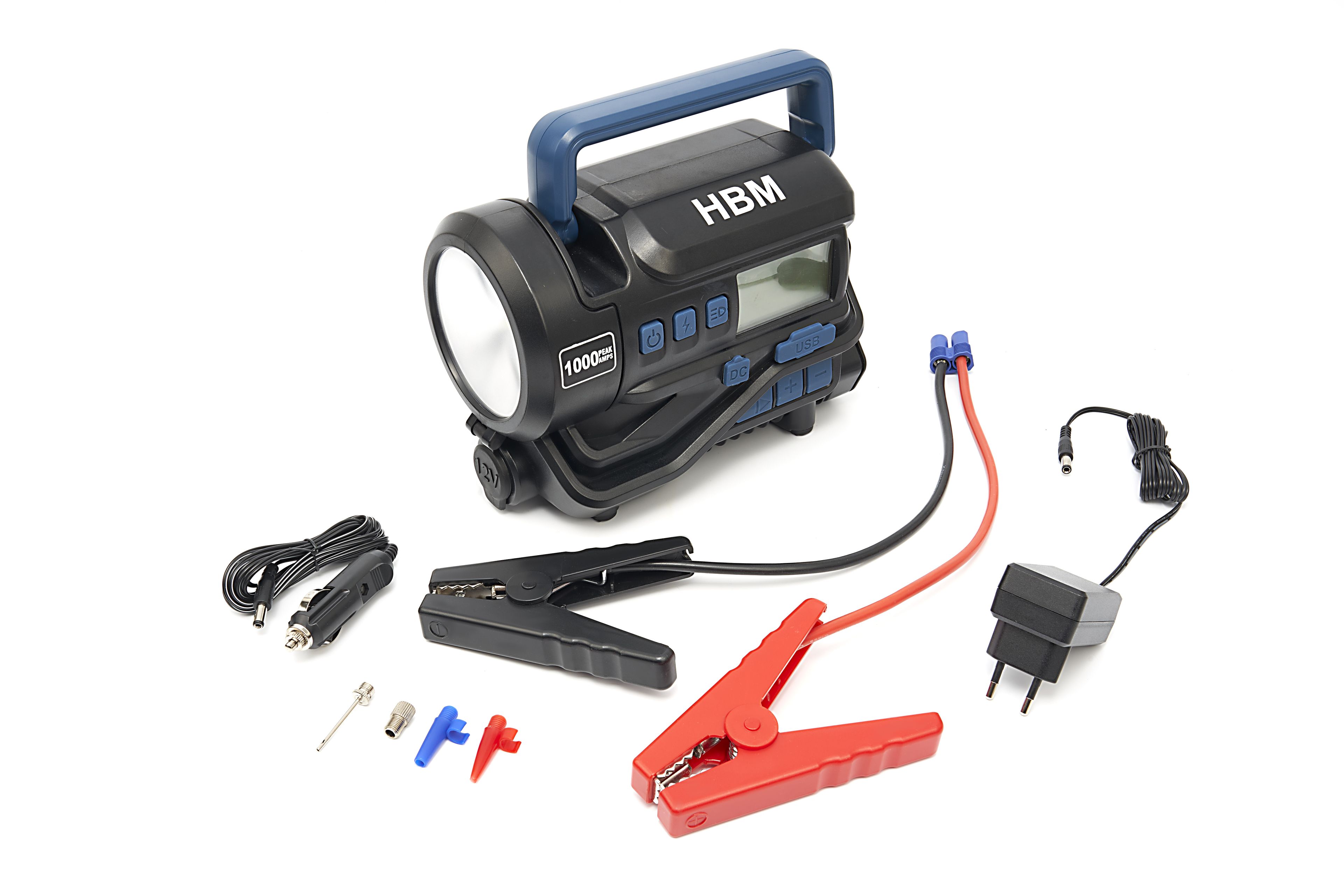 HBM jumpstarter con compressore d'aria Image 7