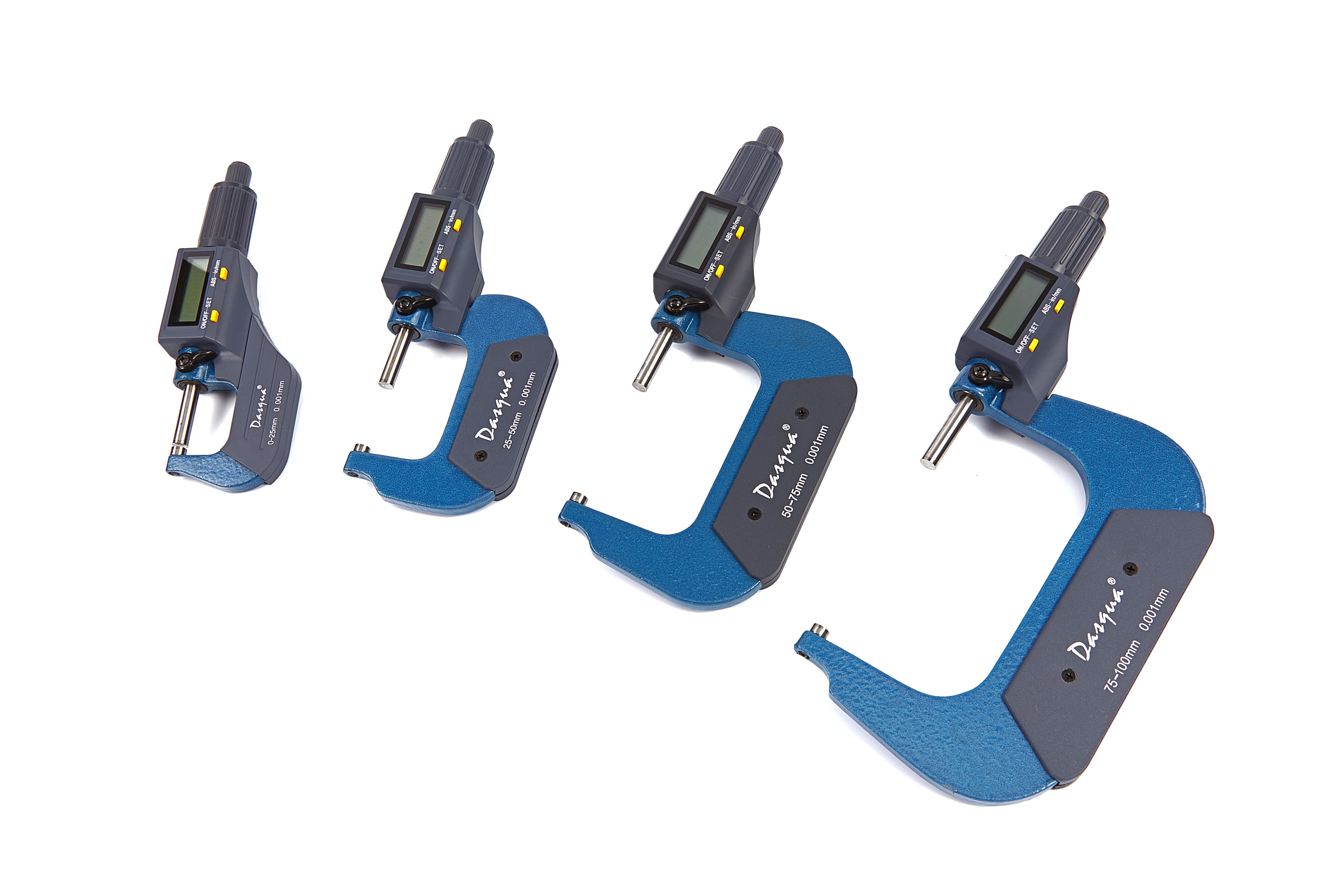 Micromètres extérieurs numériques professionnels Dasqua 25 mm Image 1