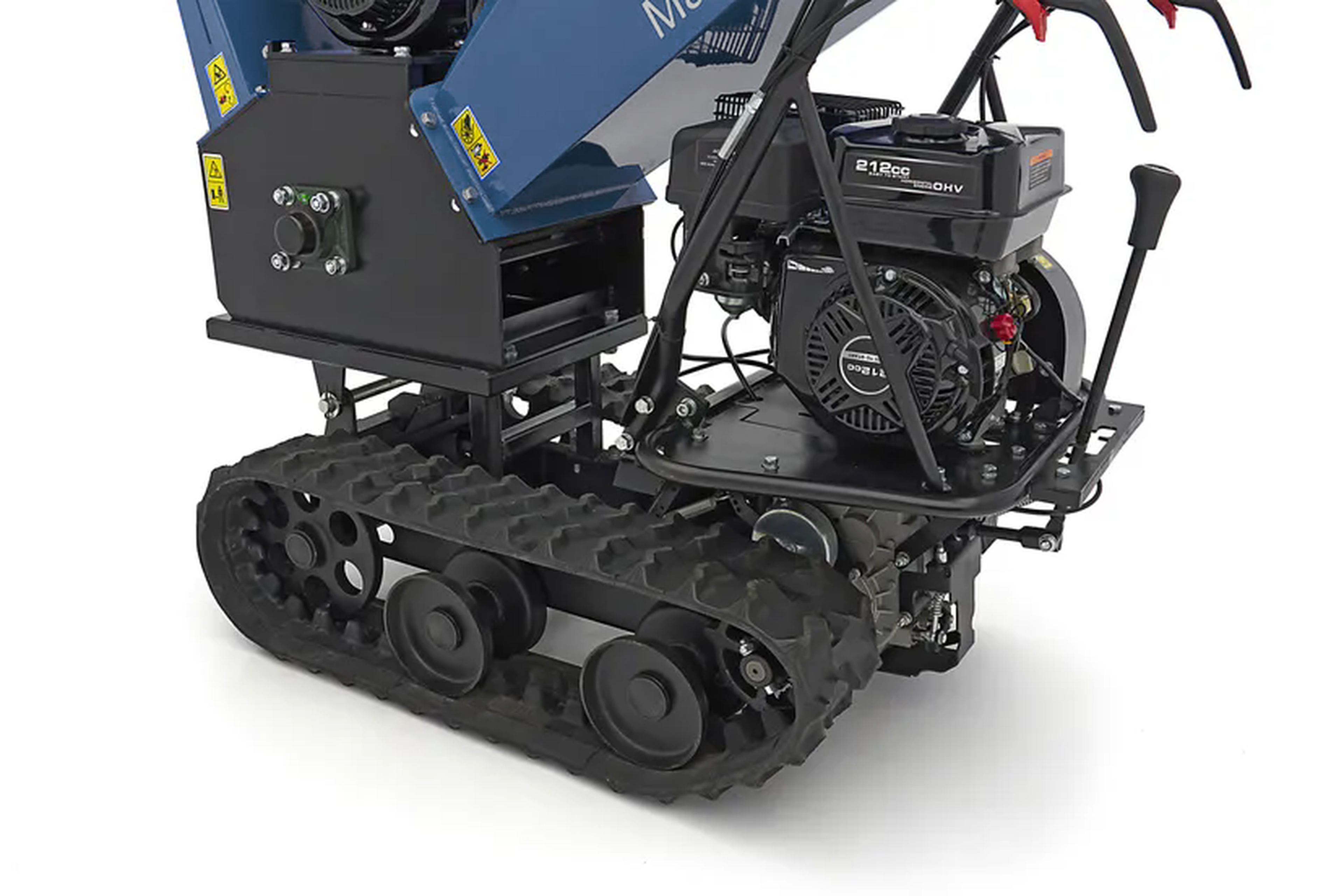 Broyeur à essence HBM Professional 4 Stroke 15 HP - 420 cc - Broyeur de bois sur chenilles Image 14