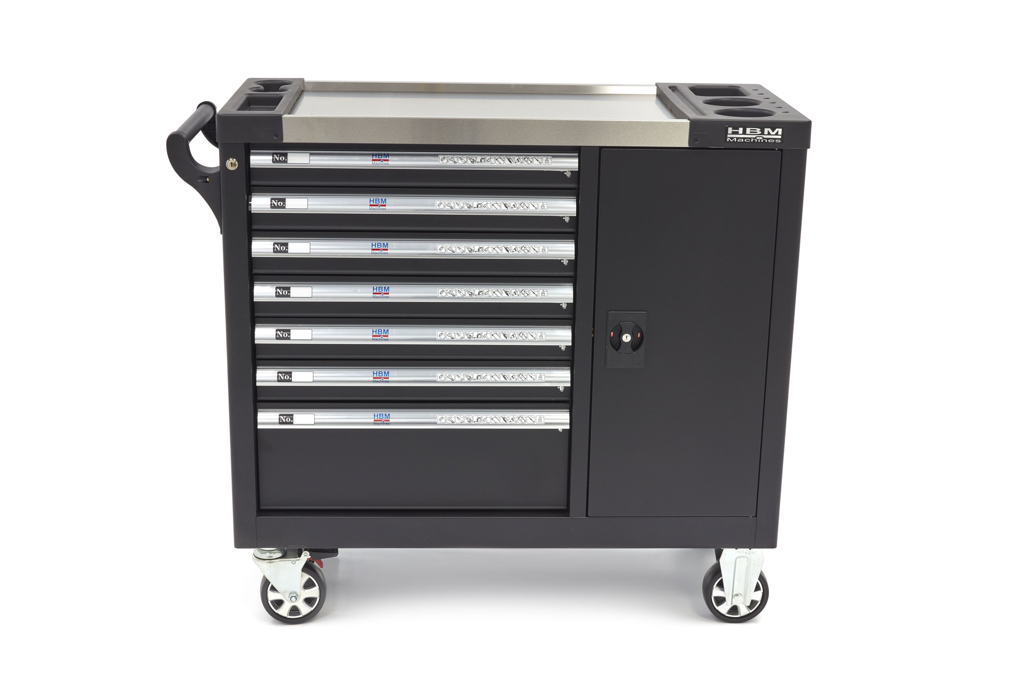 HBM XL Premium Gevulde Gereedschapswagen met Deur - 274 Delig Image 18