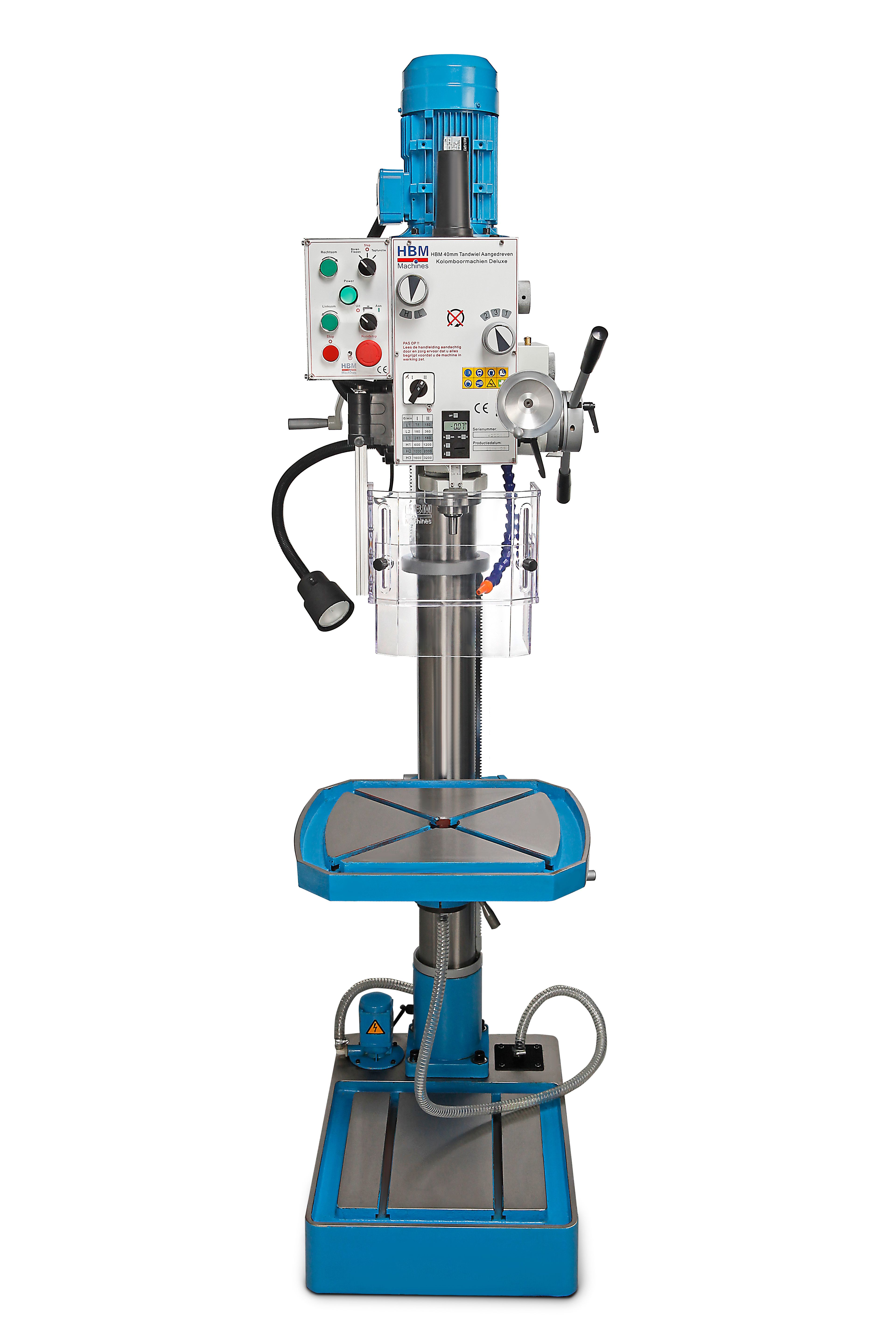 HBM tandwiel aangedreven kolomboormachine deluxe 40 mm, 400 Volt Image 2