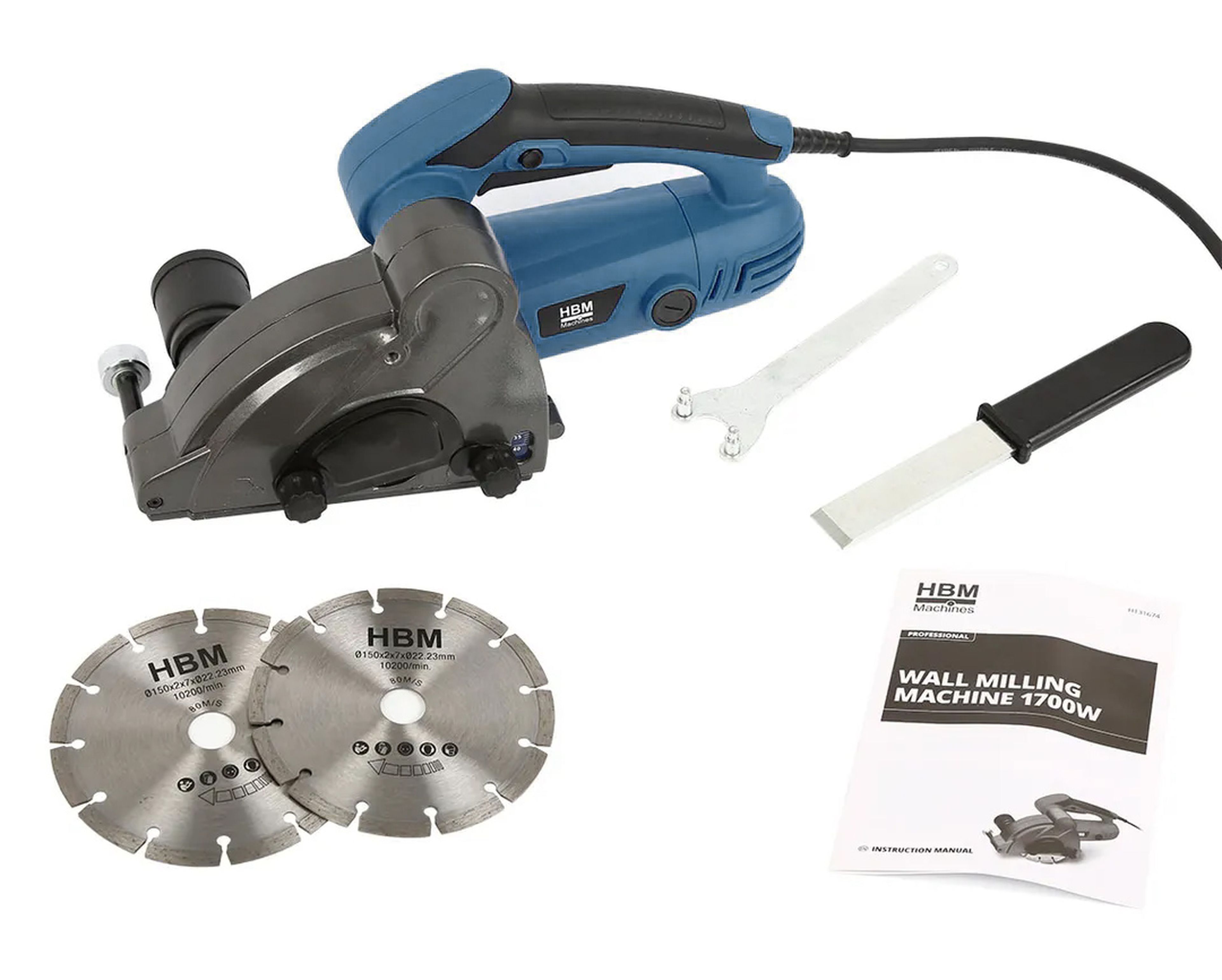 HBM Mauernutfräse 1700 Watt Image 6