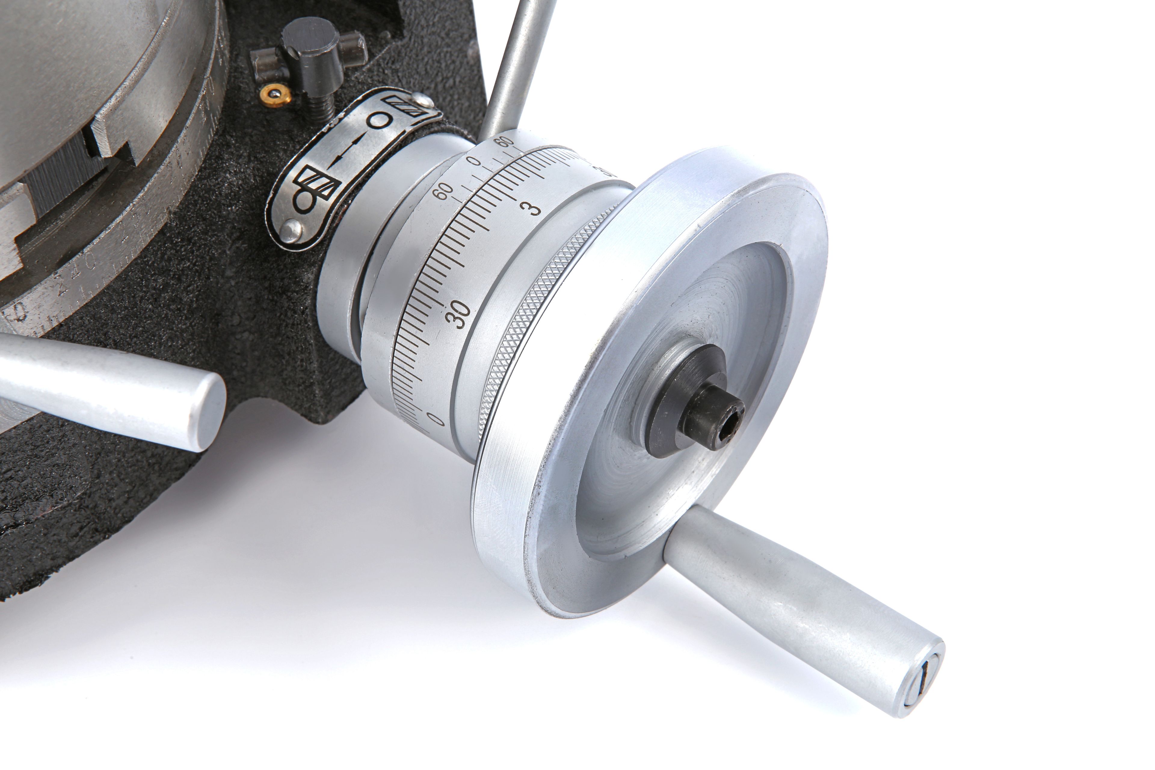 HBM HV-6 - 160 mm Profi Verdeeltafel met 160 mm 3 Klauwplaat Image 4