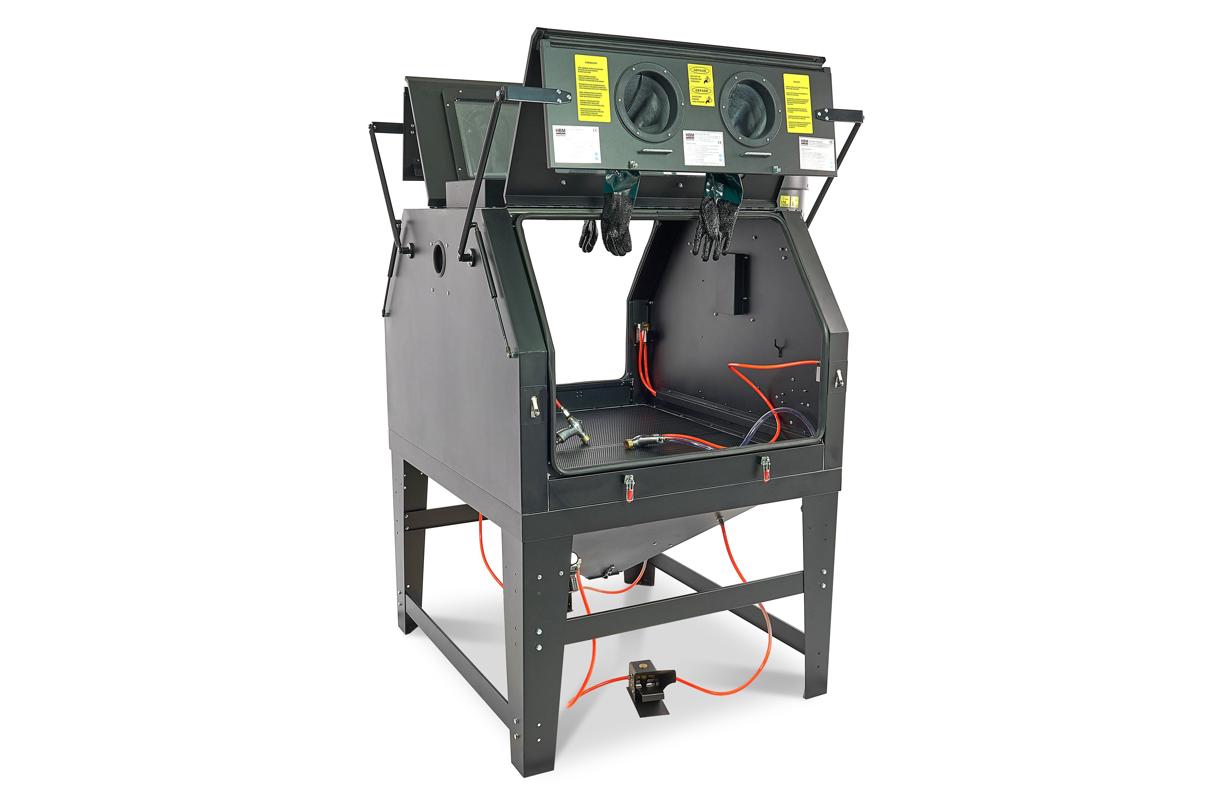 Cabine anti-explosion noire HBM SBC 1200 avec extraction Image 15