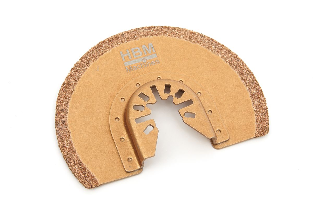 HBM 88 mm. Hoja de sierra semicircular para concreto y piedra para multifuncional