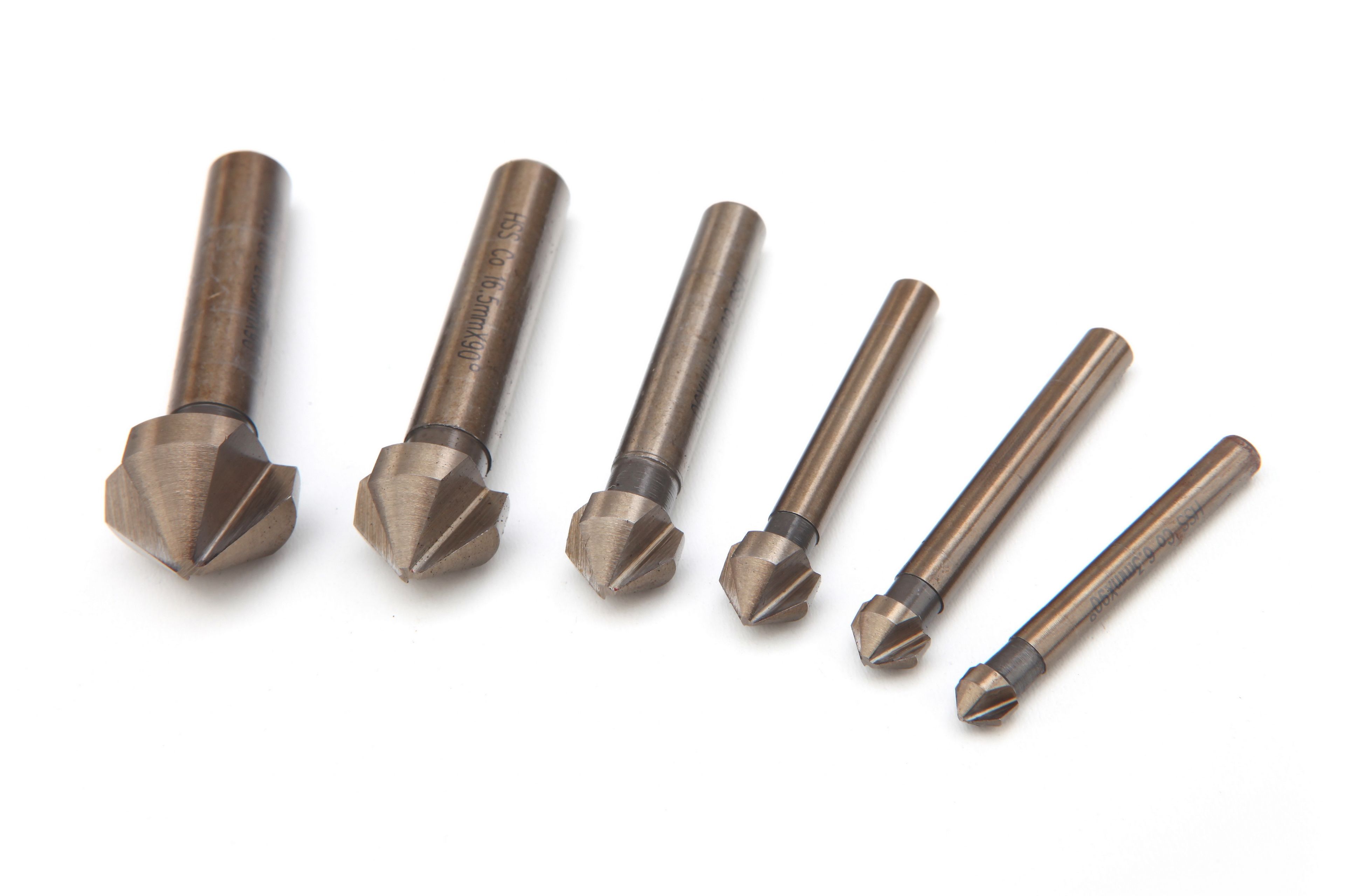 HBM 6 Delige COBALT Verzinkfrezenset Image 2