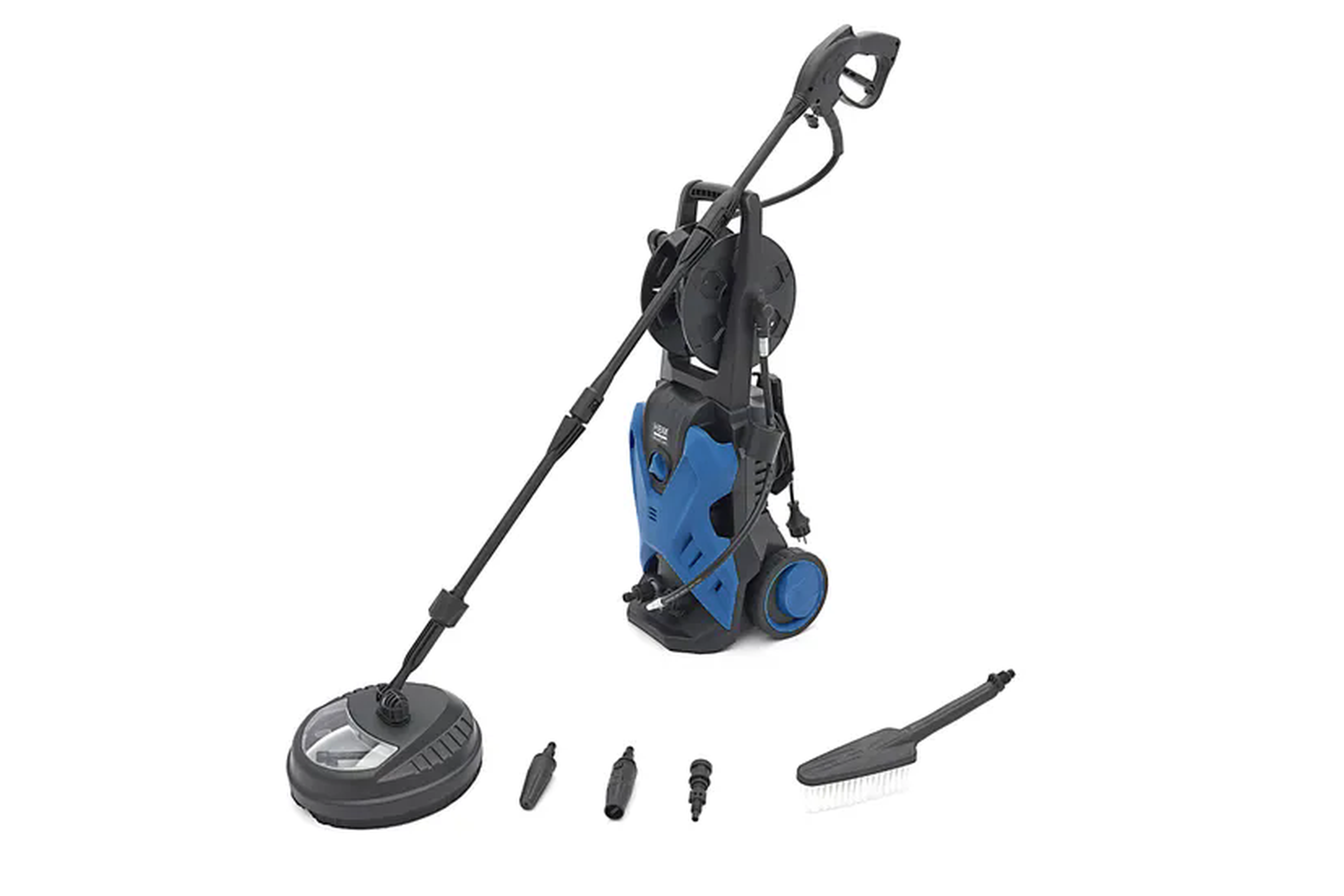 HBM Hogedrukreiniger 2200 Watt, 165 bar inclusief terrasreiniger, wasborstel en turbospuitmond Image 3