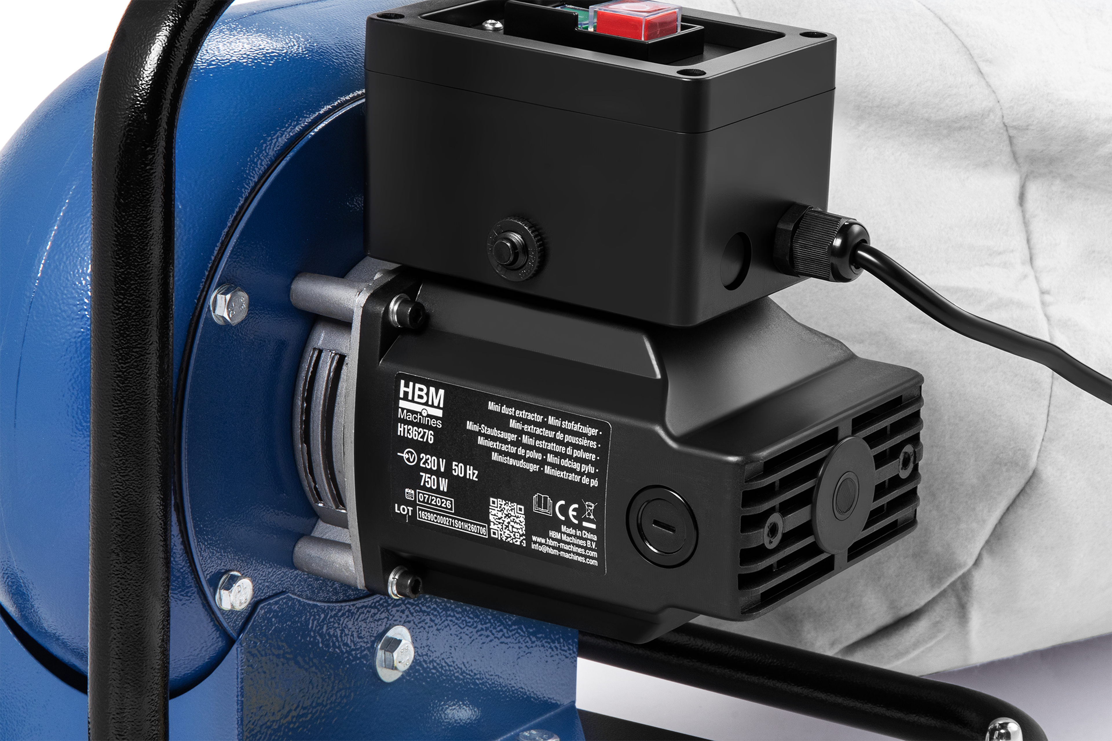 HBM mini stofafzuiger 750 W Image 7