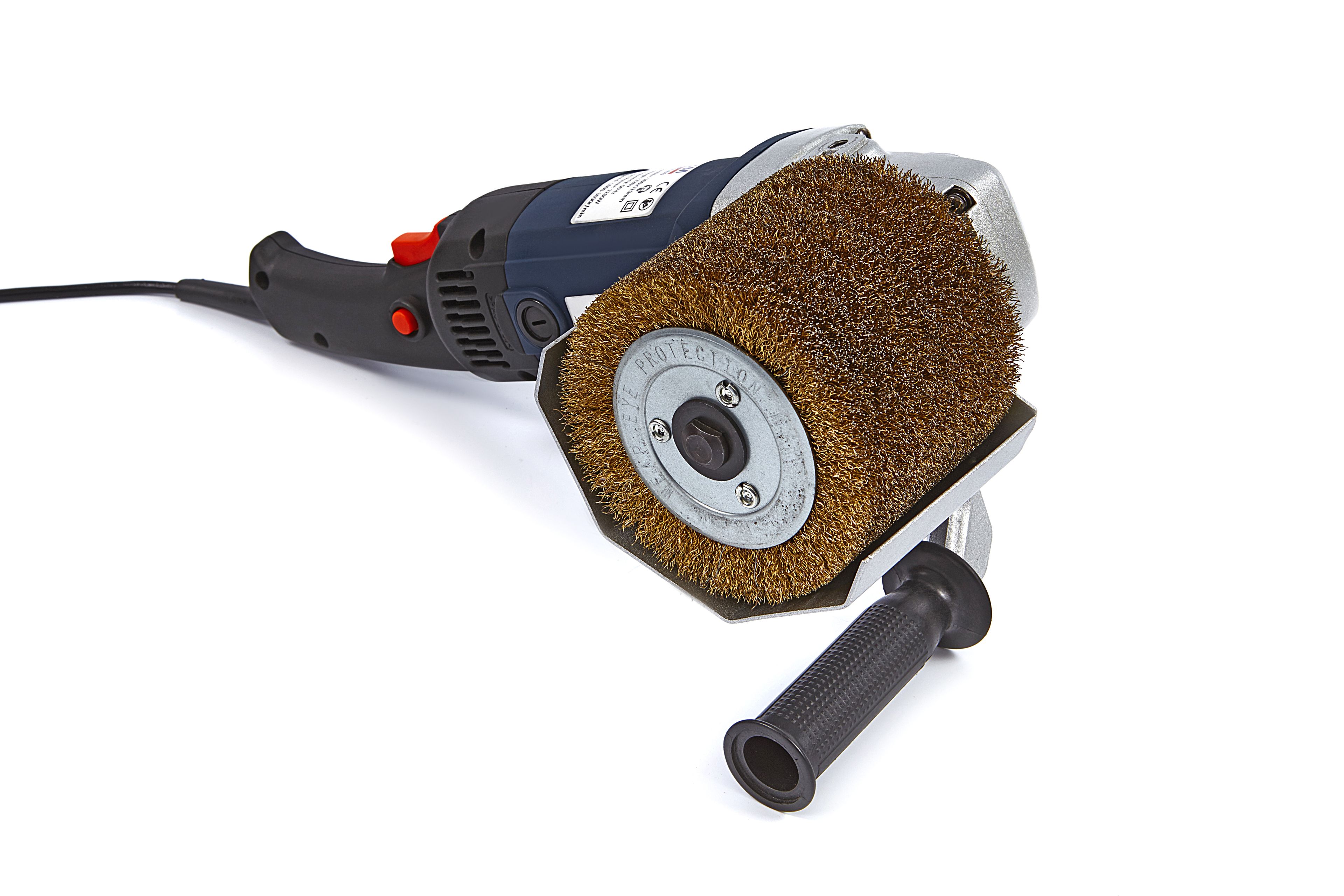 HBM Brosse en acier pour machine à satiner 100 x 115 mm Image 2