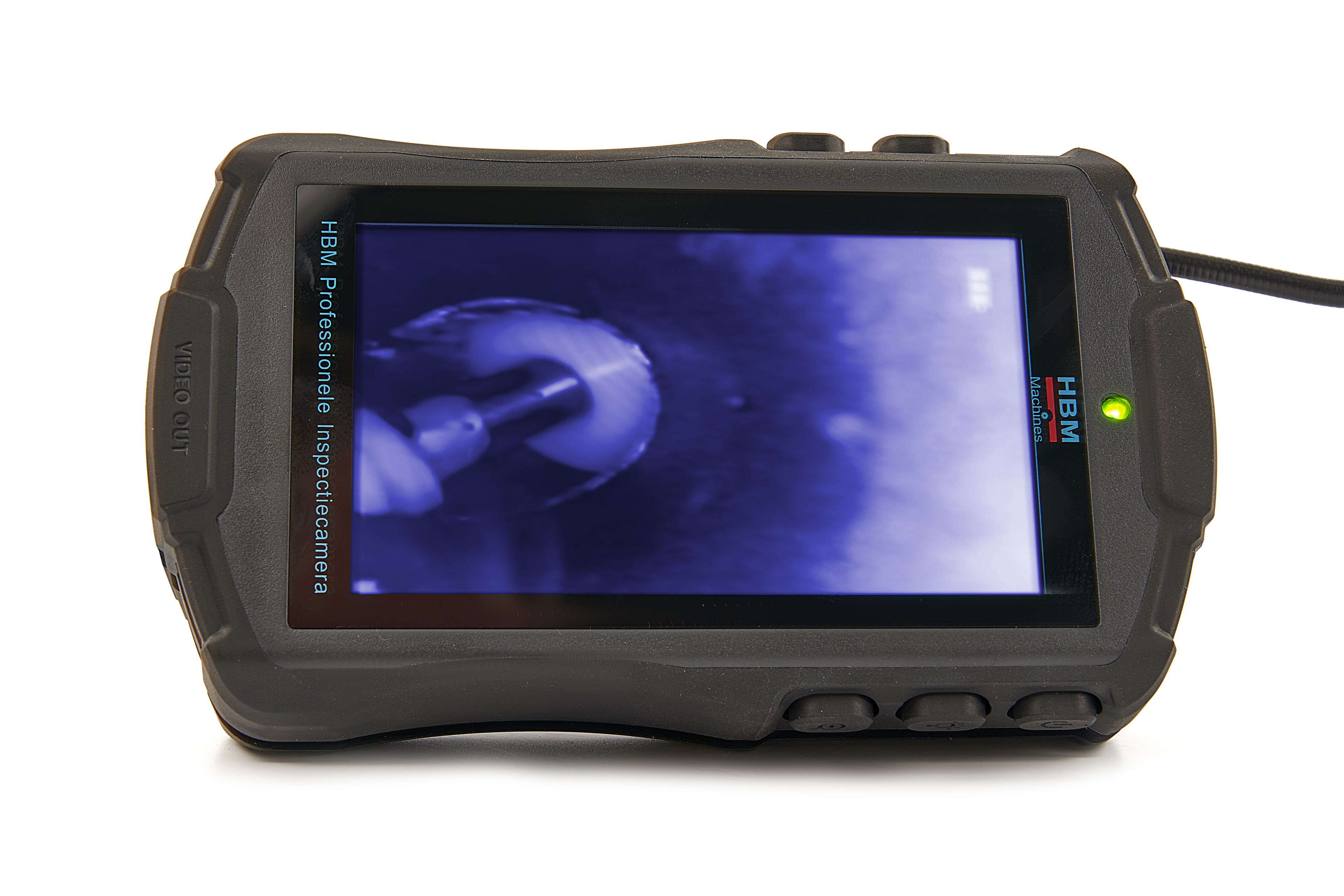 HBM Professionele Inspectiecamera, Endoscoop Met 110 mm. Full Color LCD Display Image 5
