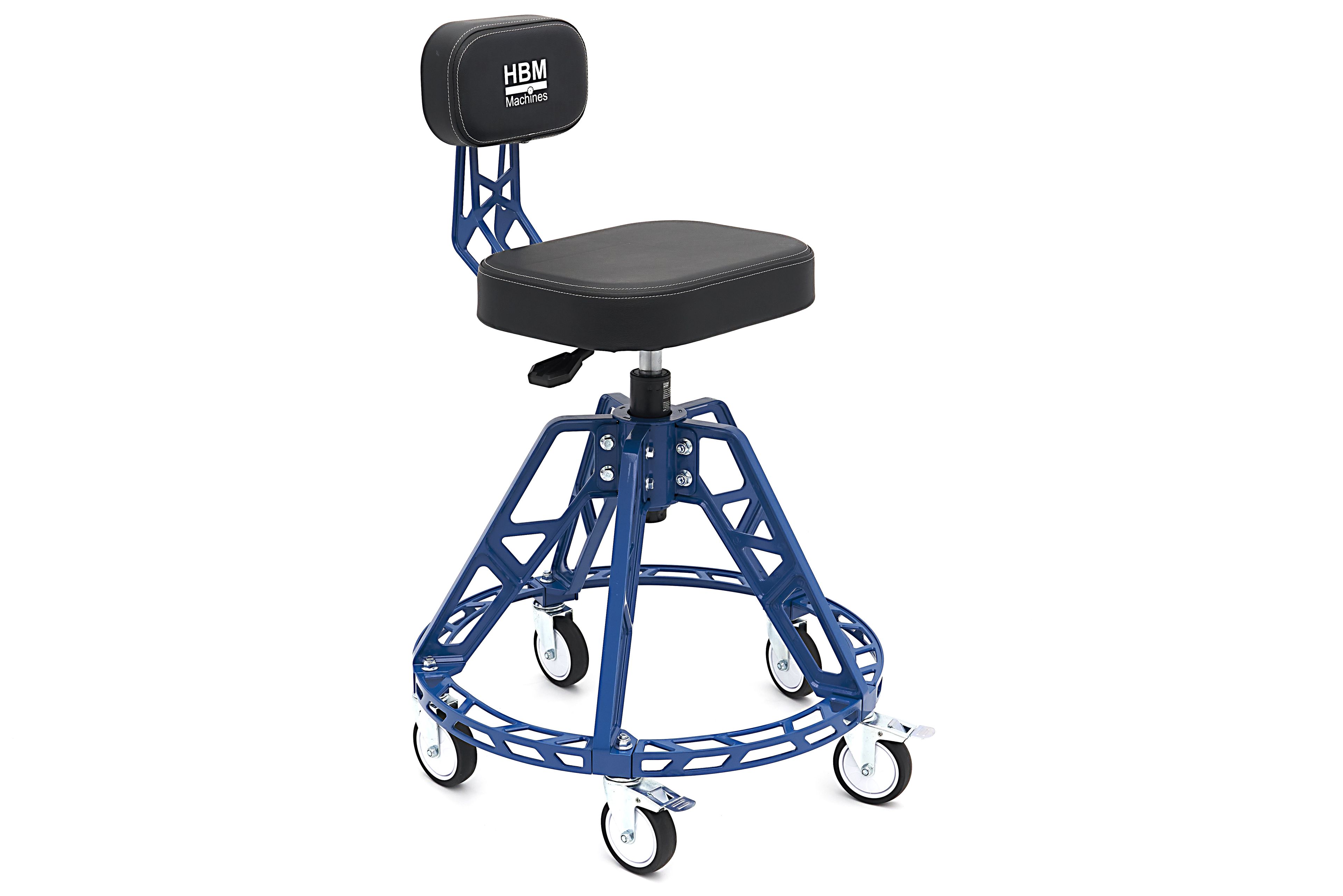 HBM Tabouret Renforcé avec Dossier Image 3