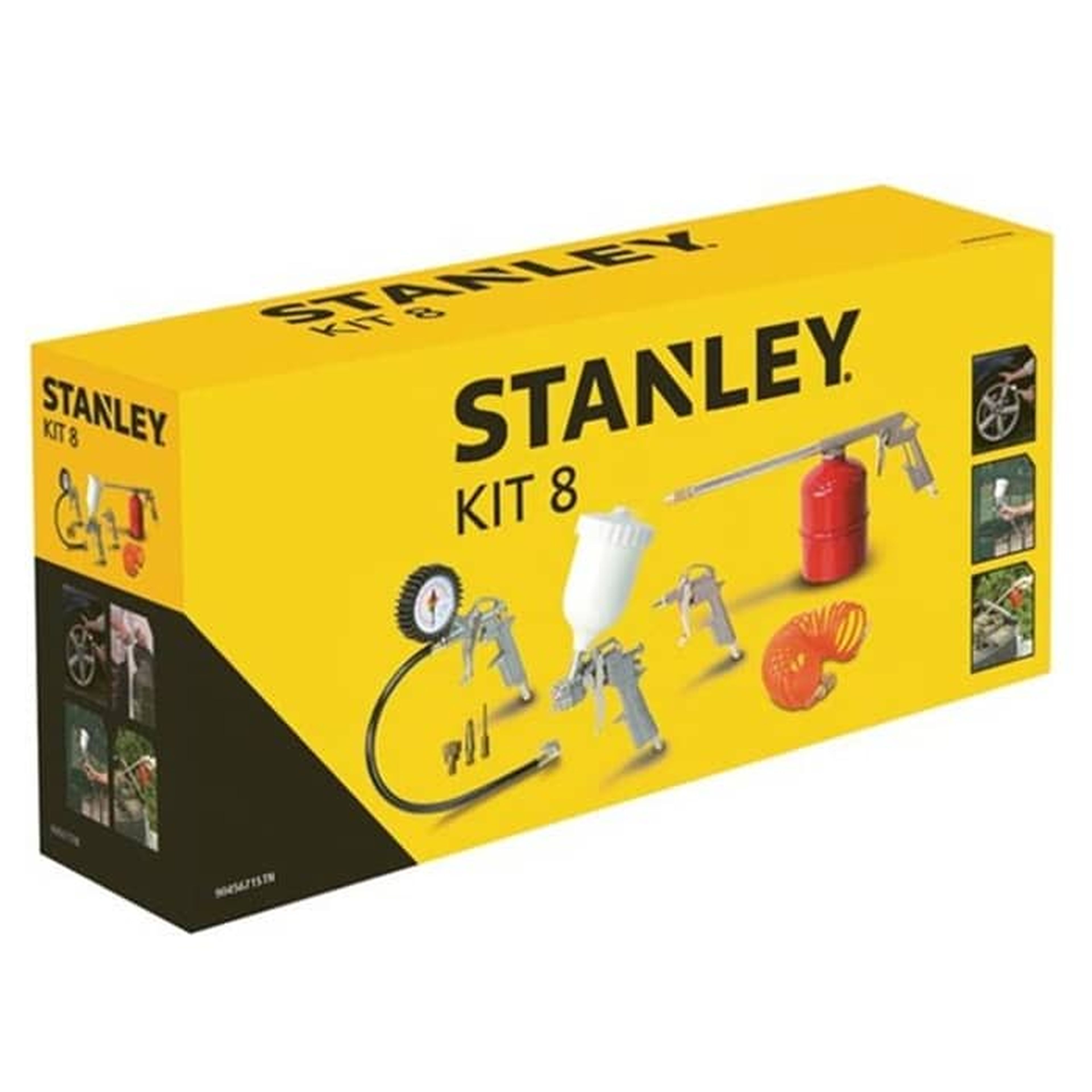 Stanley Set Accessori ad Aria Compressa Stanley 8 pezzi Image 2