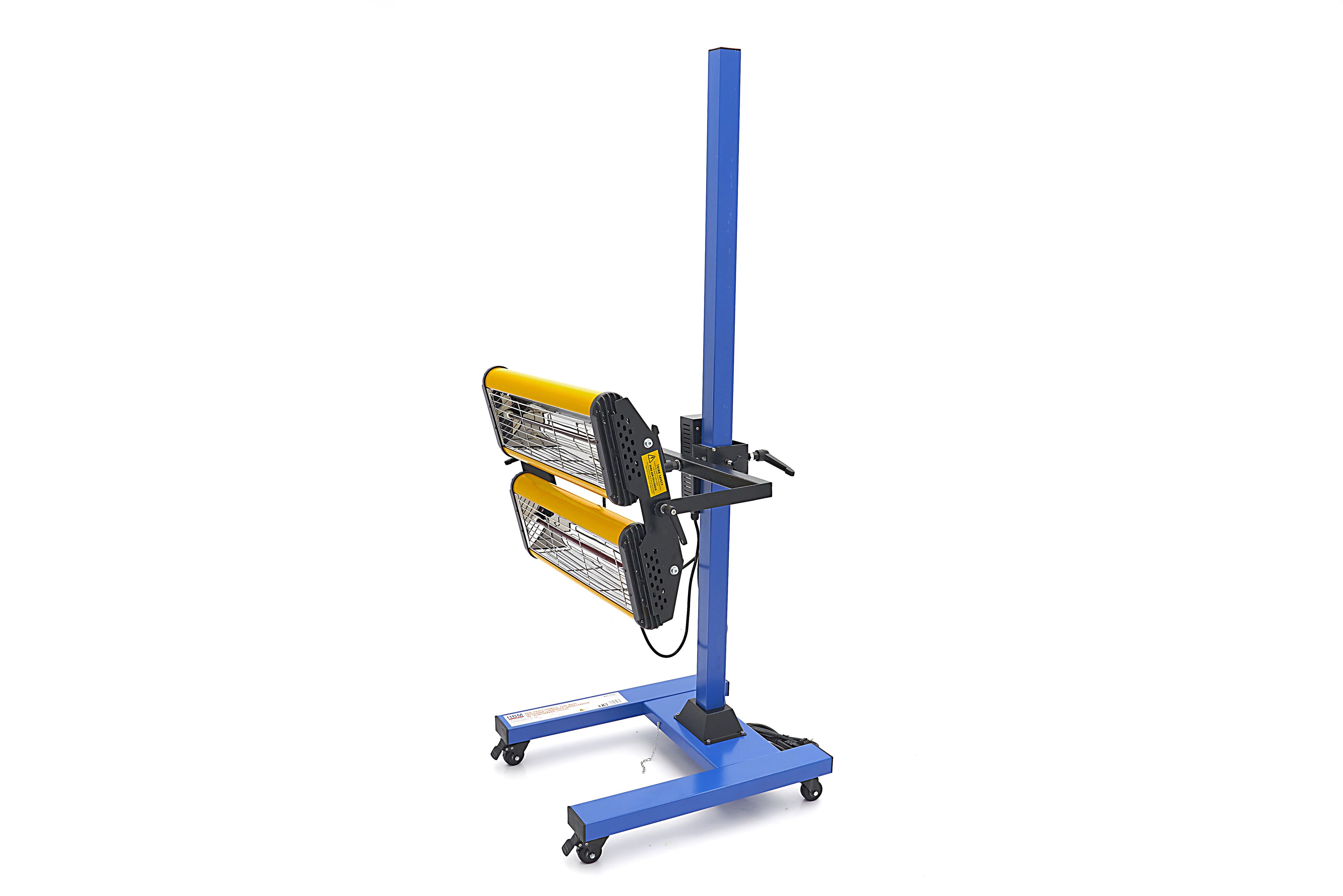 HBM Professional Infrared Paint radiateur de séchage sur support mobile 1 100 W Image 15