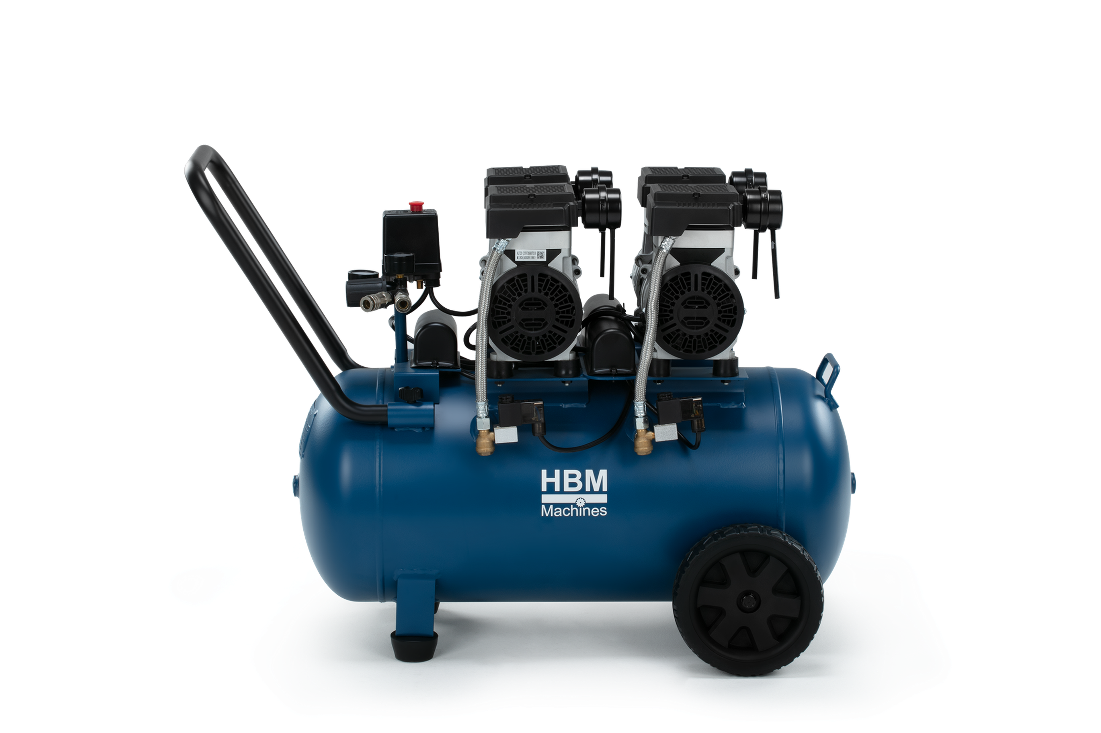 HBM compressore senza olio, 50 litri, 10 bar, 2,6 HP