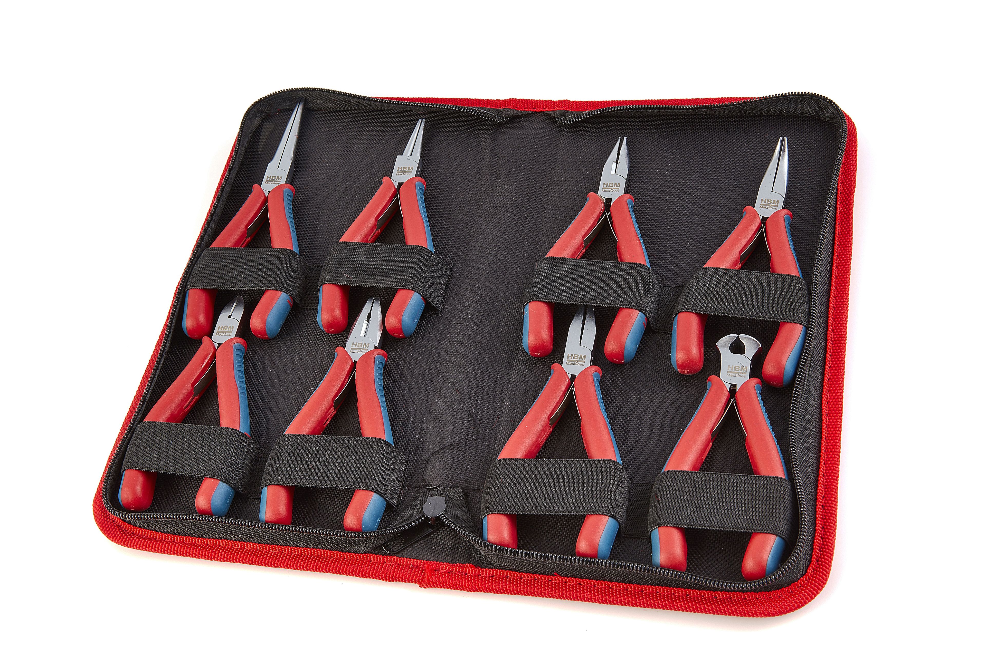 HBM Professionele 8 Delige Precisie Tangenset