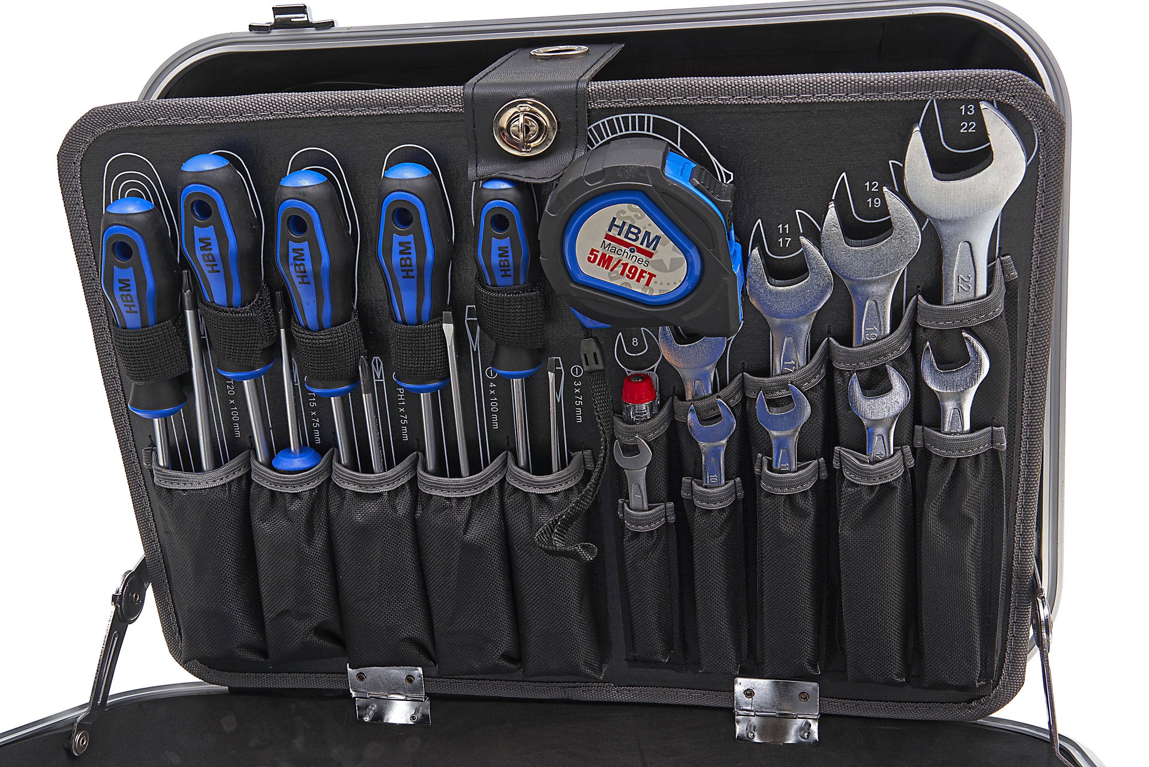 HBM 228 Caja de herramientas profesional, juego de herramientas Image 15