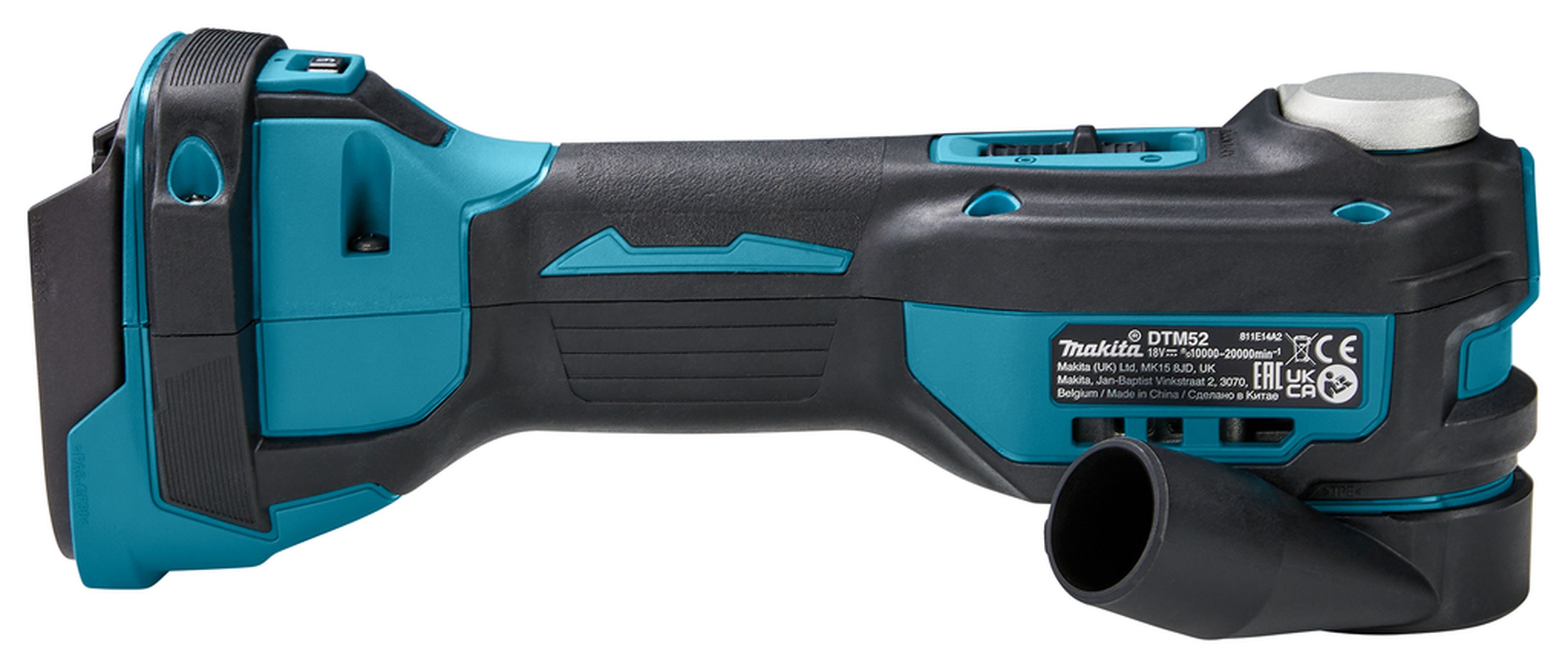 Makita Multitool 18 Volt DTM52ZJX2 Image 2