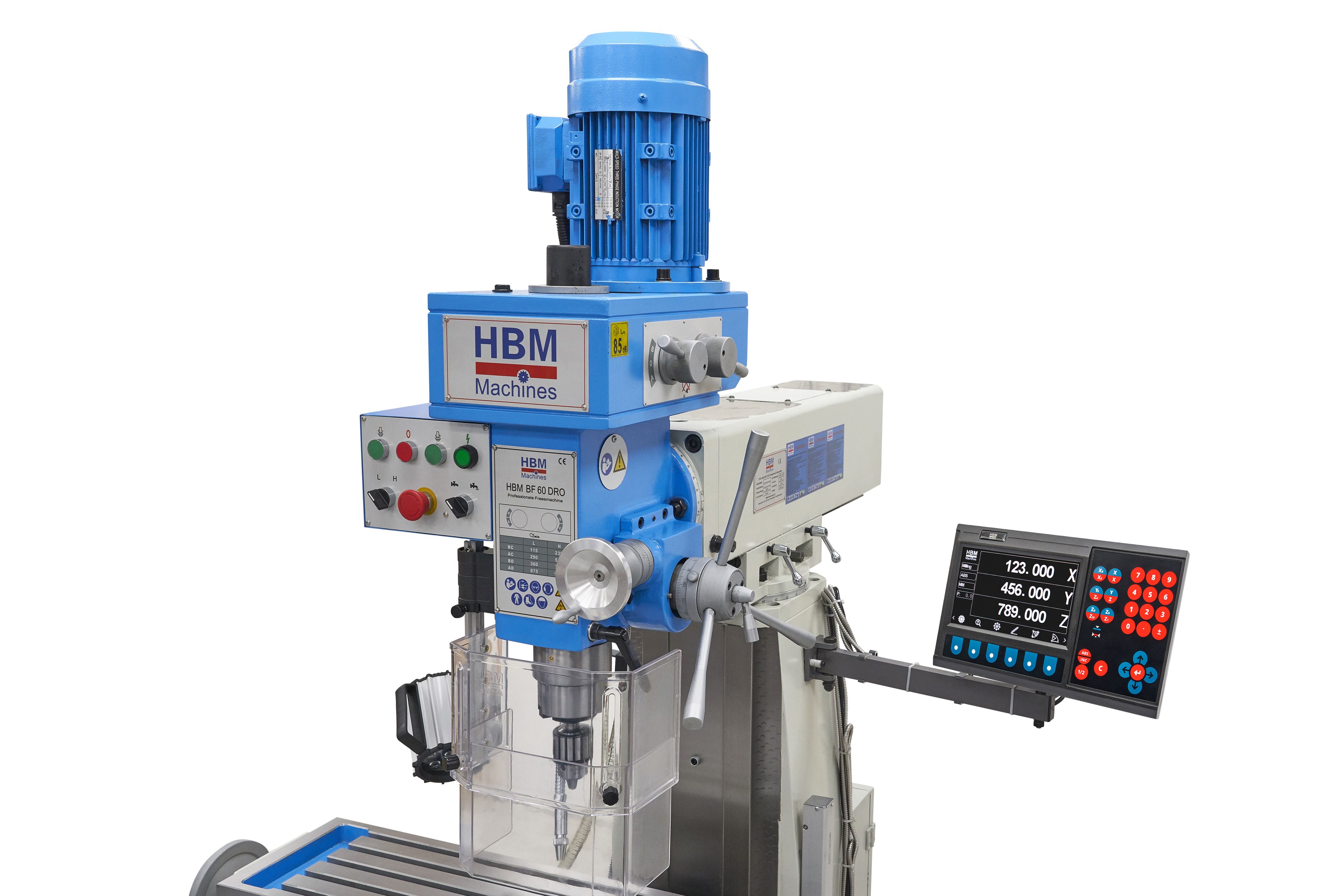 HBM Fräsmaschine BF 60 Profi digitale Anzeige Image 5