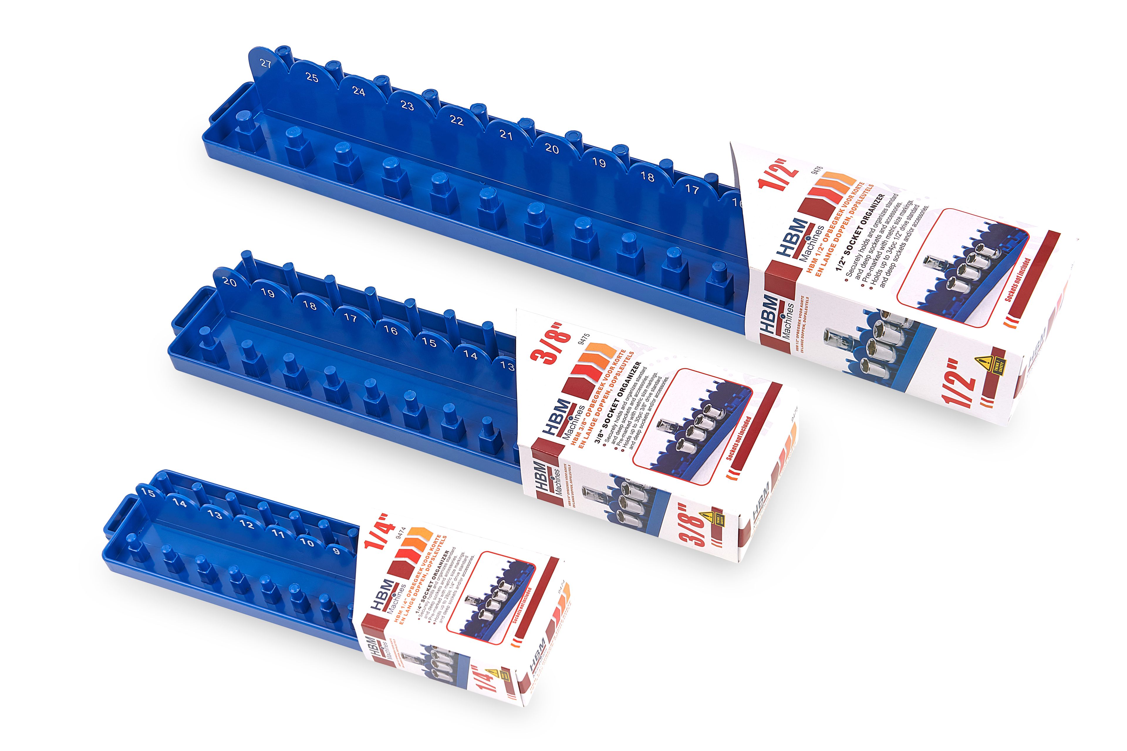 Scaffali per Dadi e Chiavi a Dado 3/8 pollice Image 2