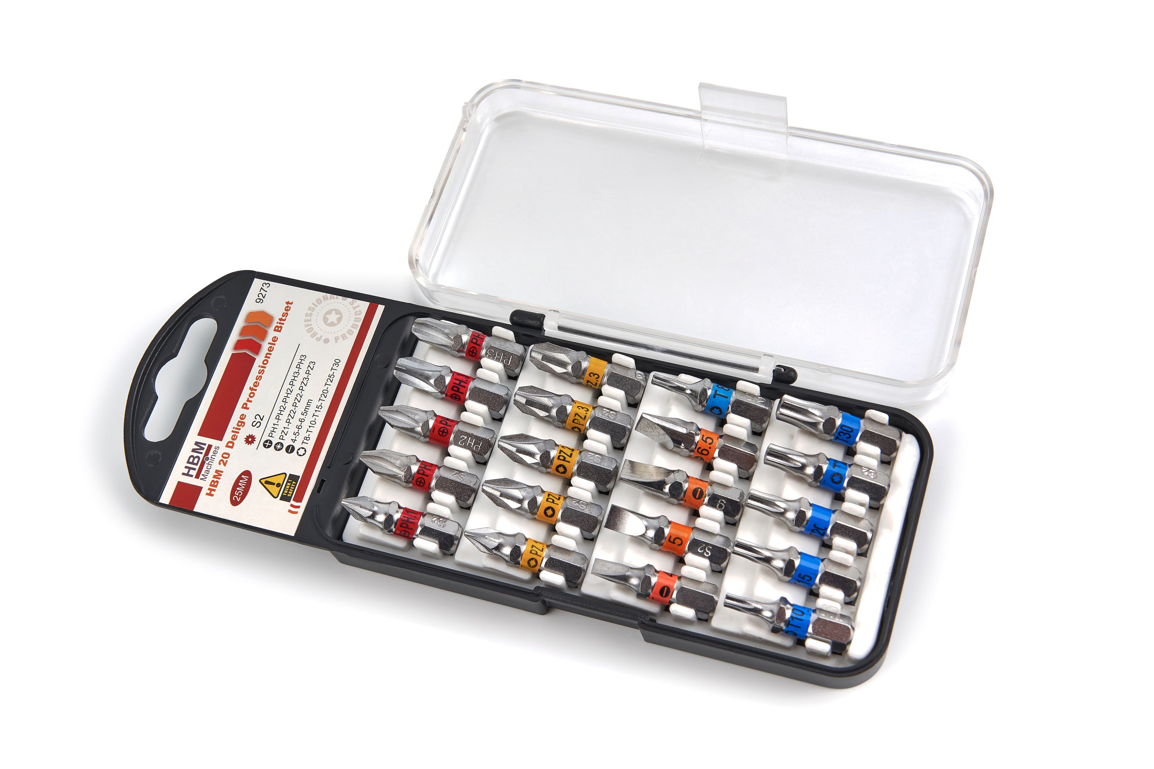 Conjunto de bits profesional HBM de 20 piezas