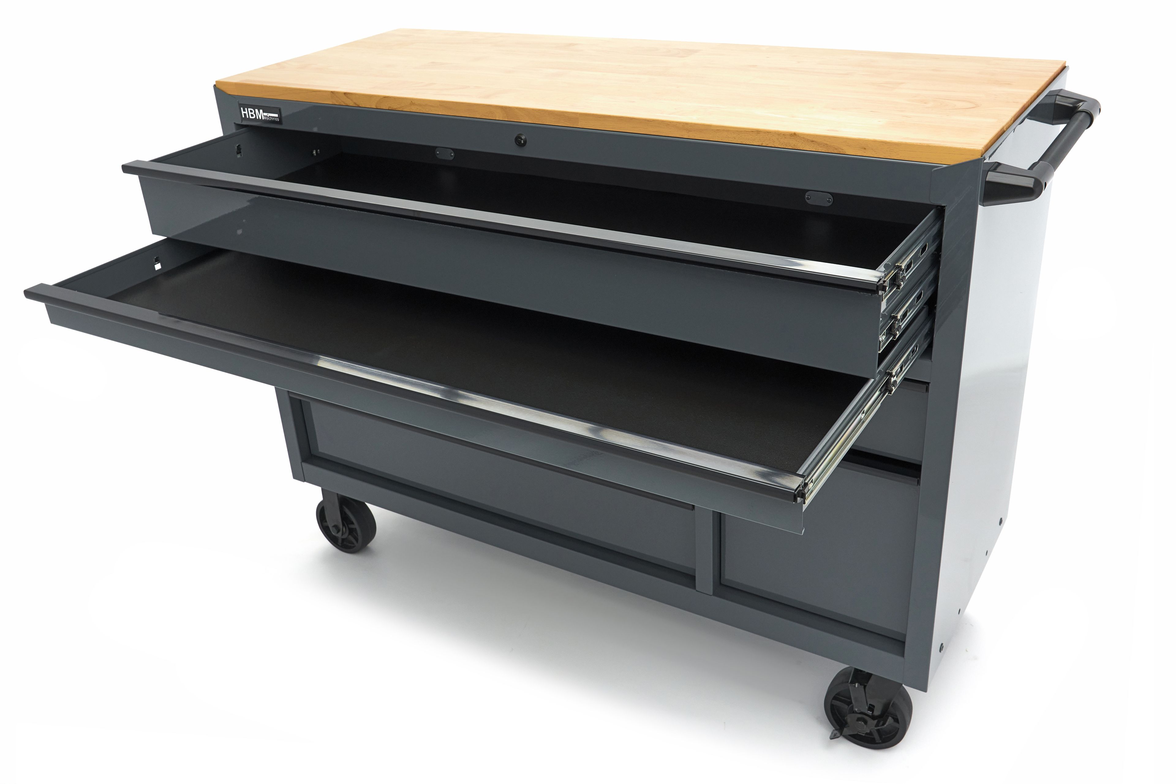 HBM gereedschapswagen, 8 laden, 142 cm, grijs Image 14