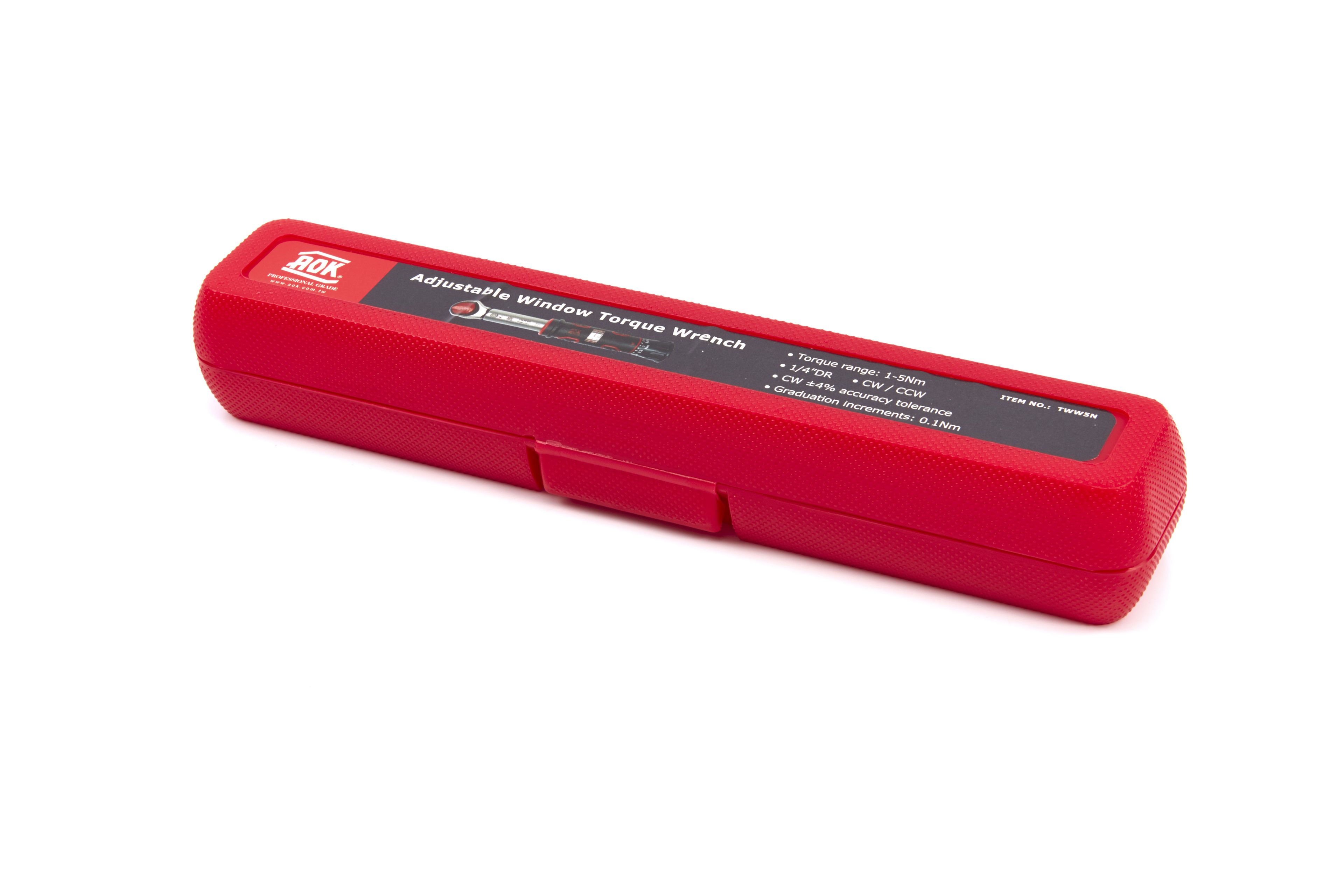 AOK 1/4 pulgadas llave de torque Profi 1-5 Nm Image 4