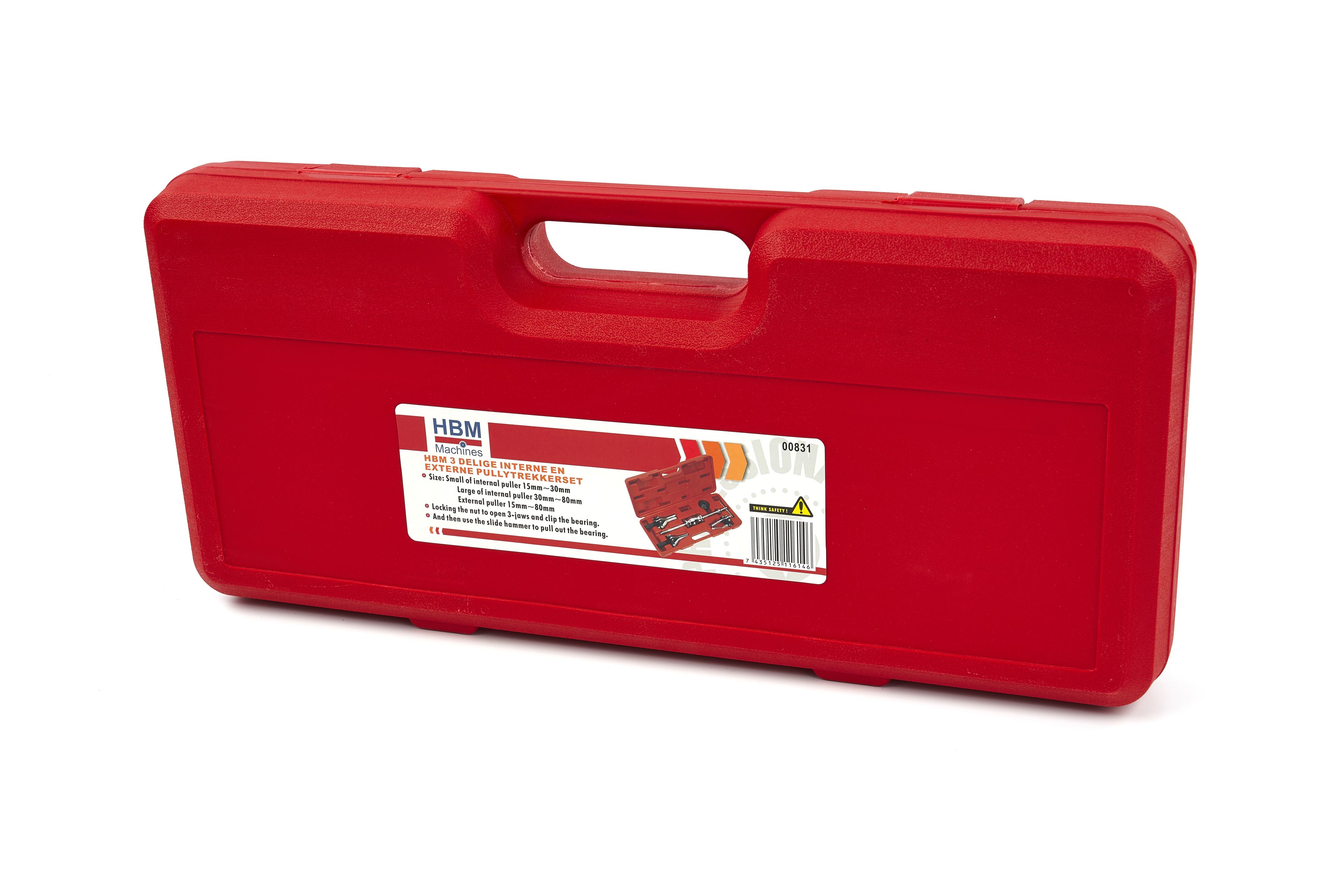 HBM jeu d’extracteurs de poulies interne et externe 3 pièces Image 6