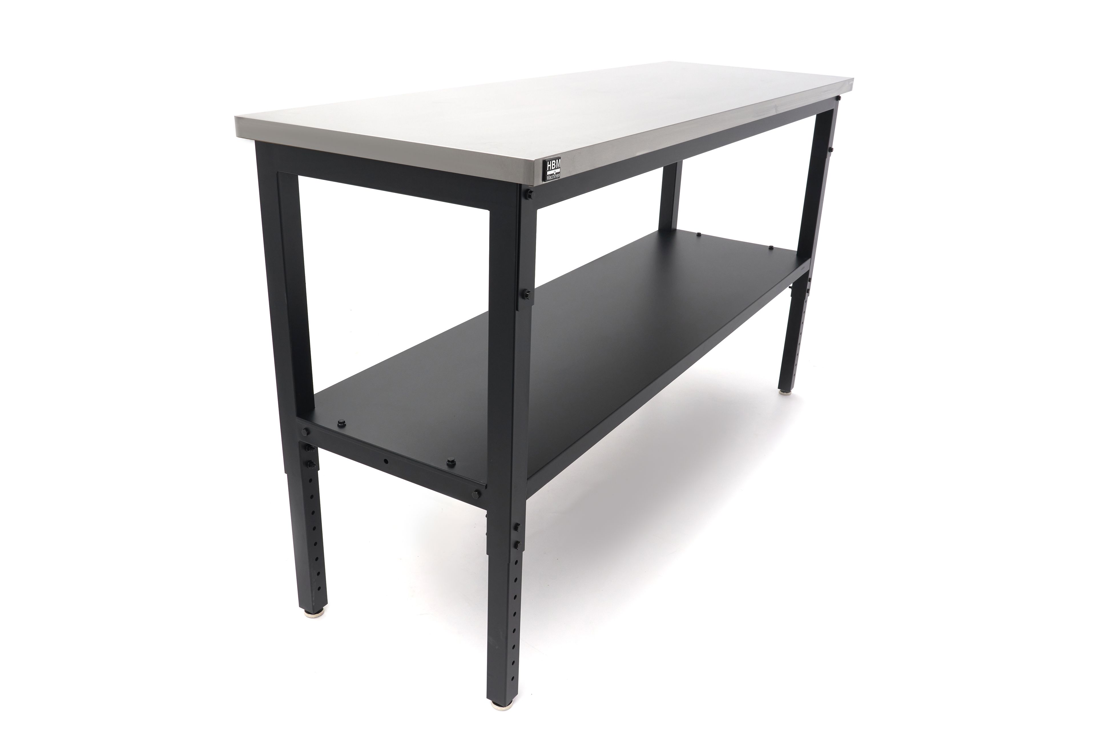 HBM Arbeitstisch Edelstahl 182 cm Image 3